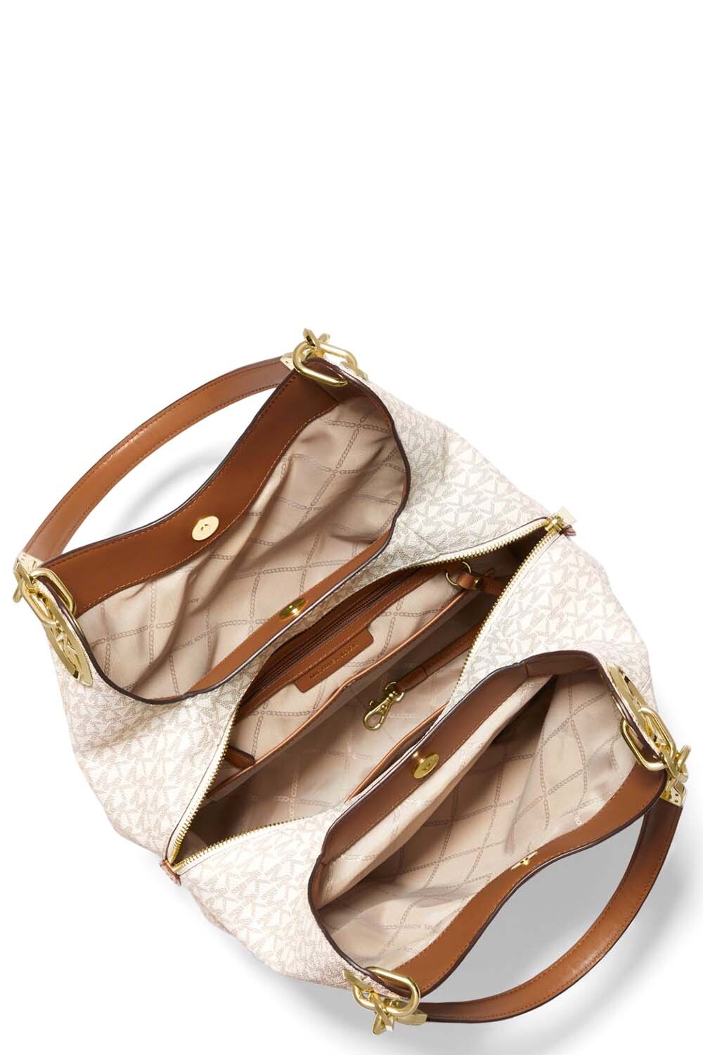 MICHAEL KORS Чанта Lillie Lg Chain Shldr Tote 30T9G0LE3B 149 vanilla/acrn