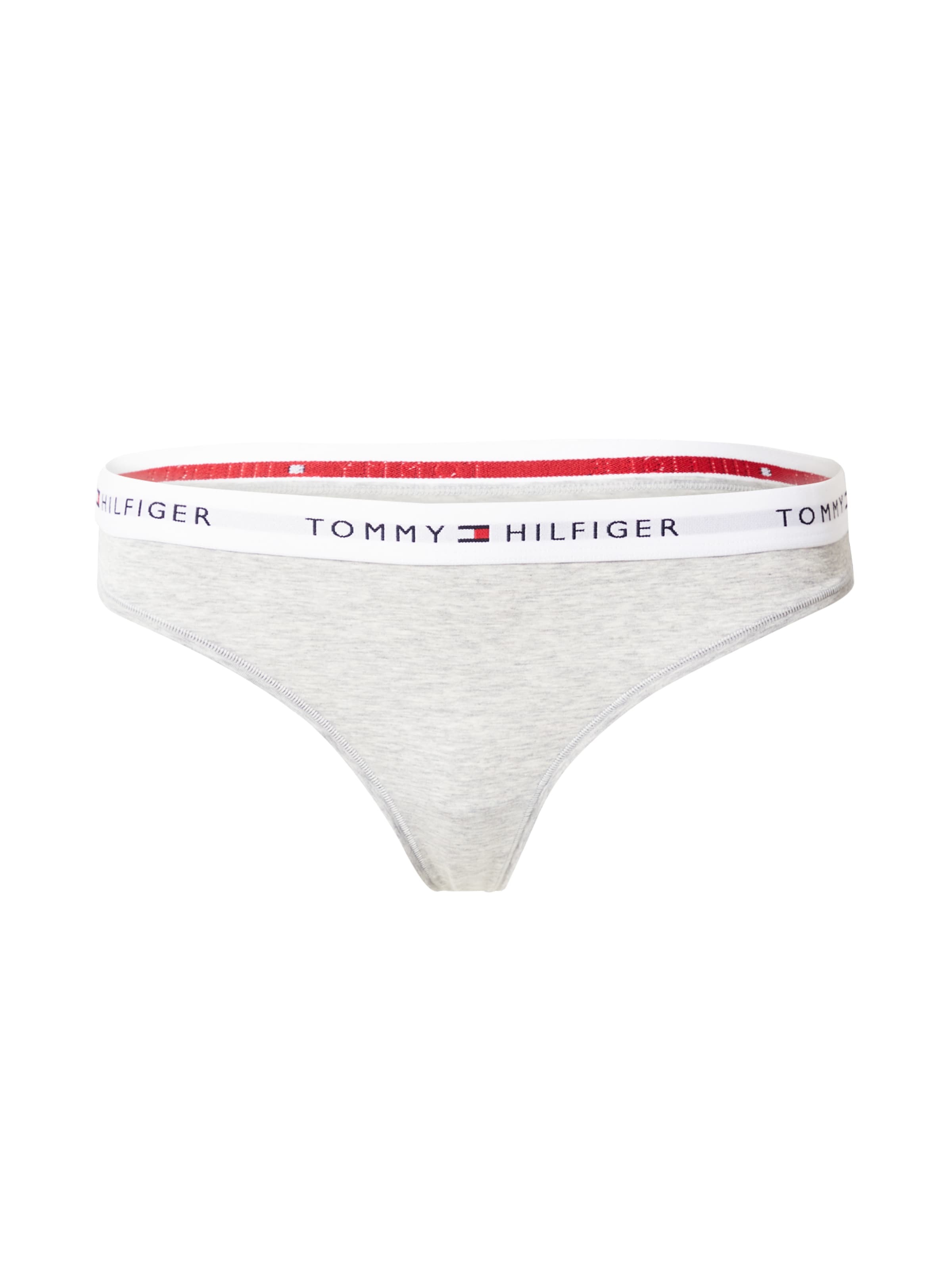 Tommy Hilfiger Underwear Стринг нейви синьо / сив меланж / тъмночервено / бяло
