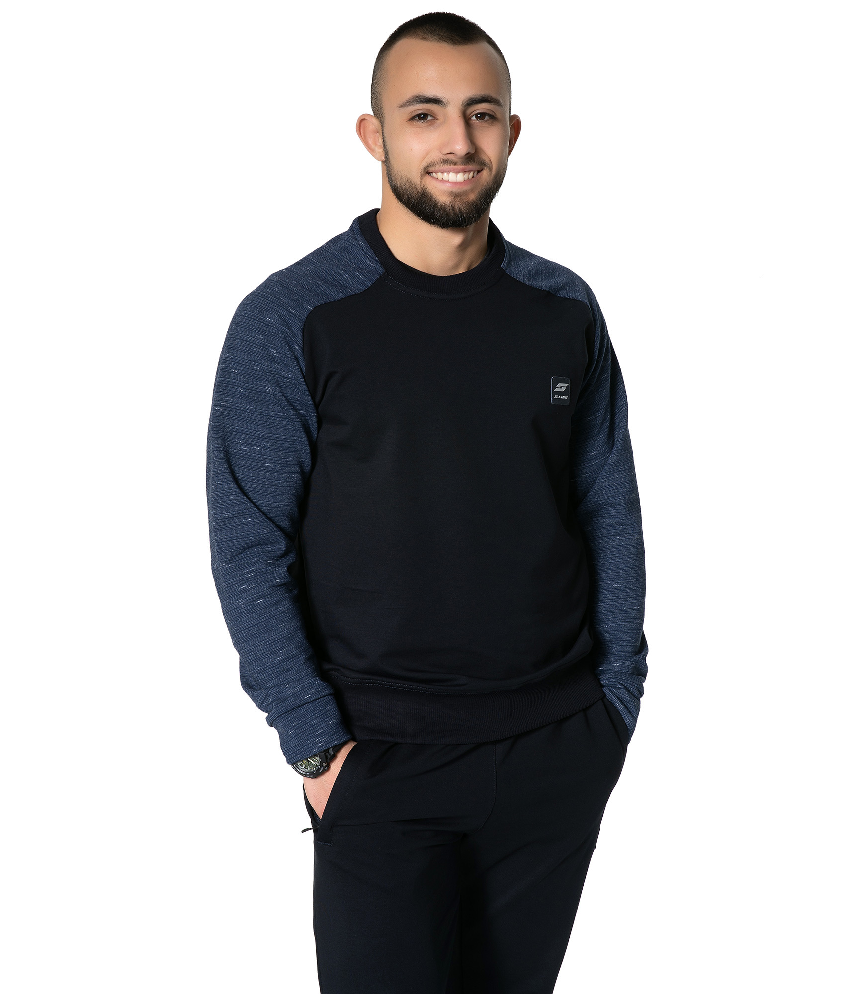 S-LINE БЛУЗА SPRING - Тъмносин, S