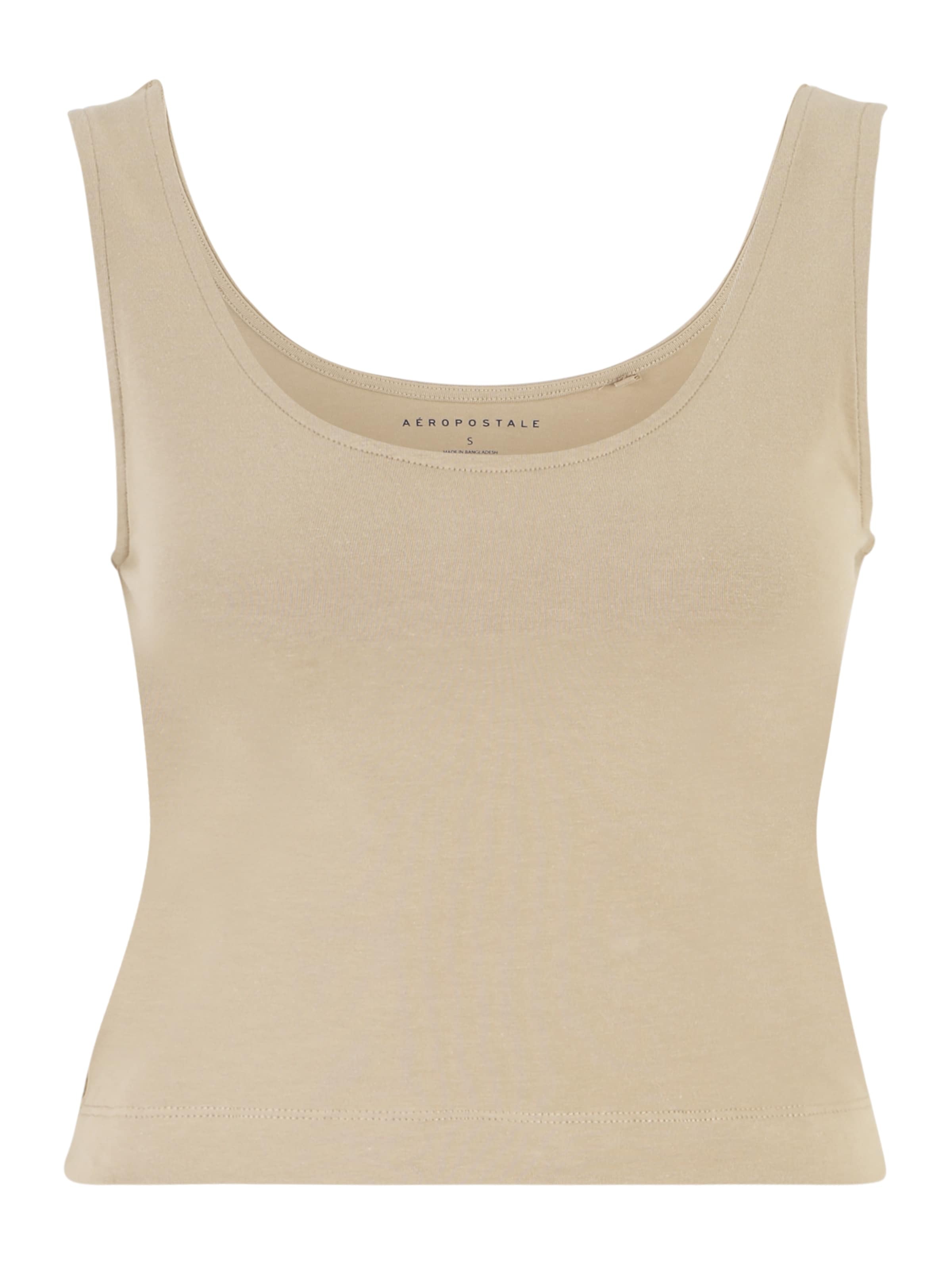AÉROPOSTALE Топ цвят "пясък"