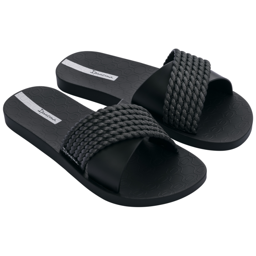 Дамски анатомични чехли Ipanema черни