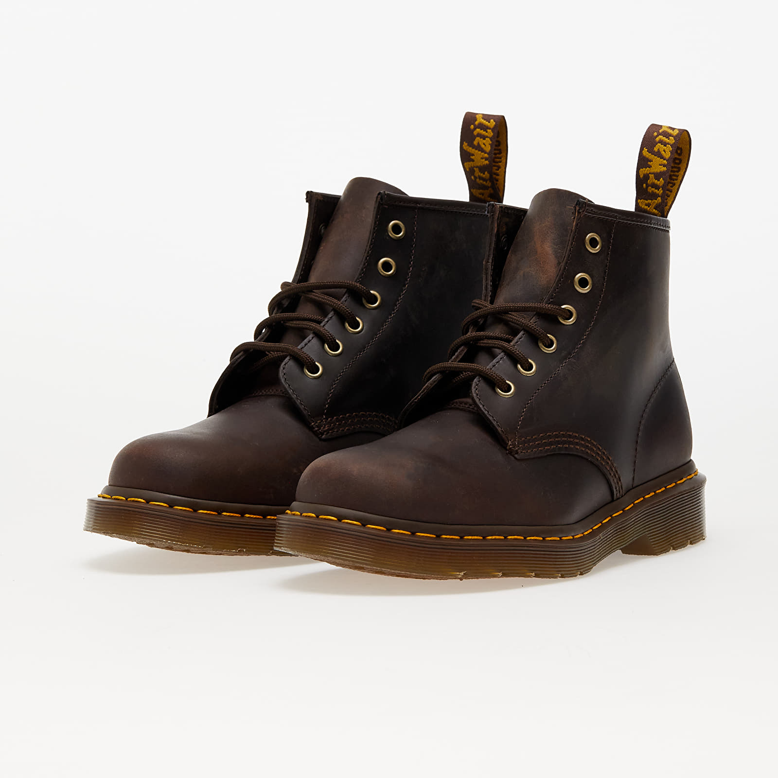 Dr. Martens 101 Dark Brown Crazy Horse