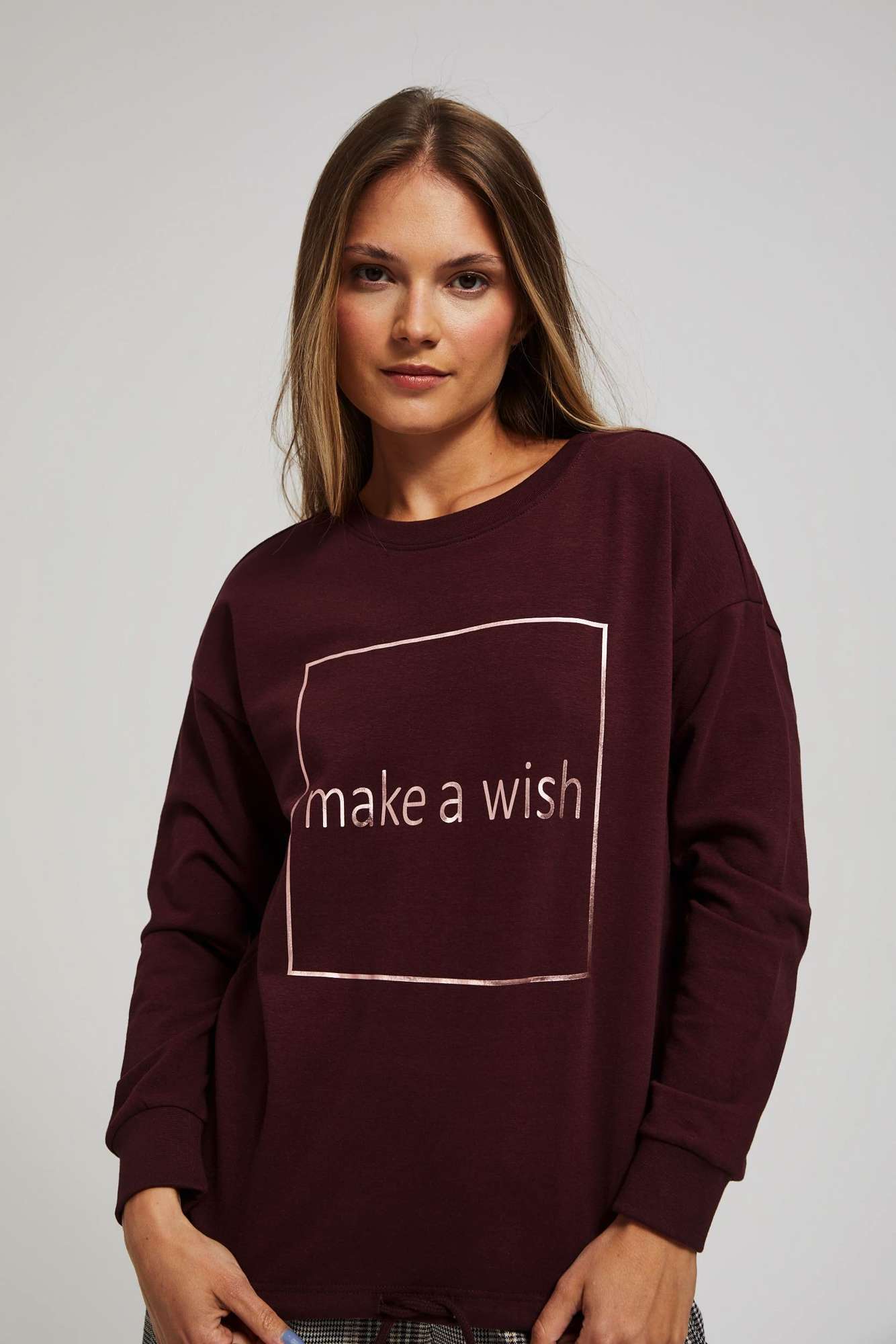 Marisse Simple Sweatshirt With A Print