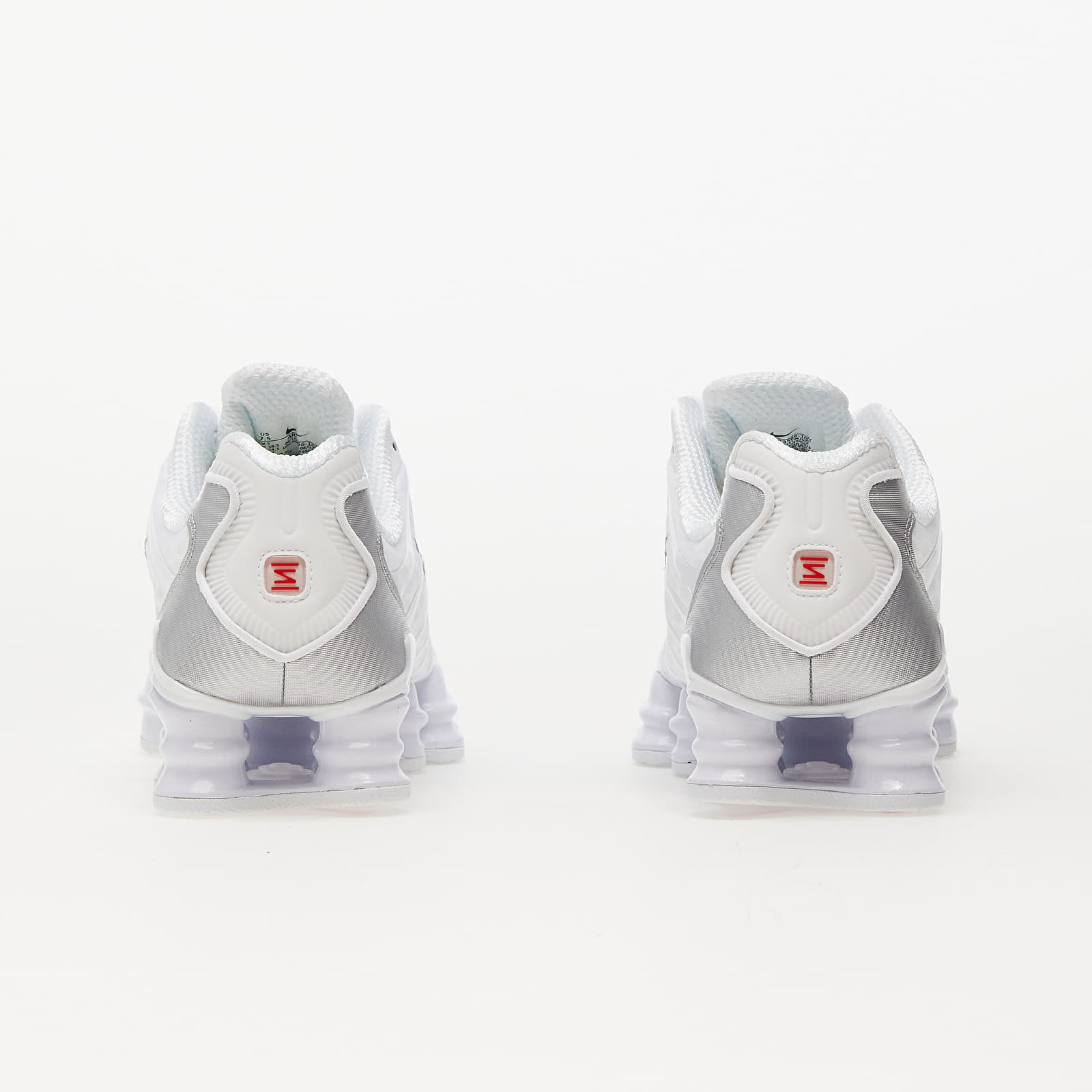 Nike W Shox Tl White/ White-Metallic Silver-Max Orange