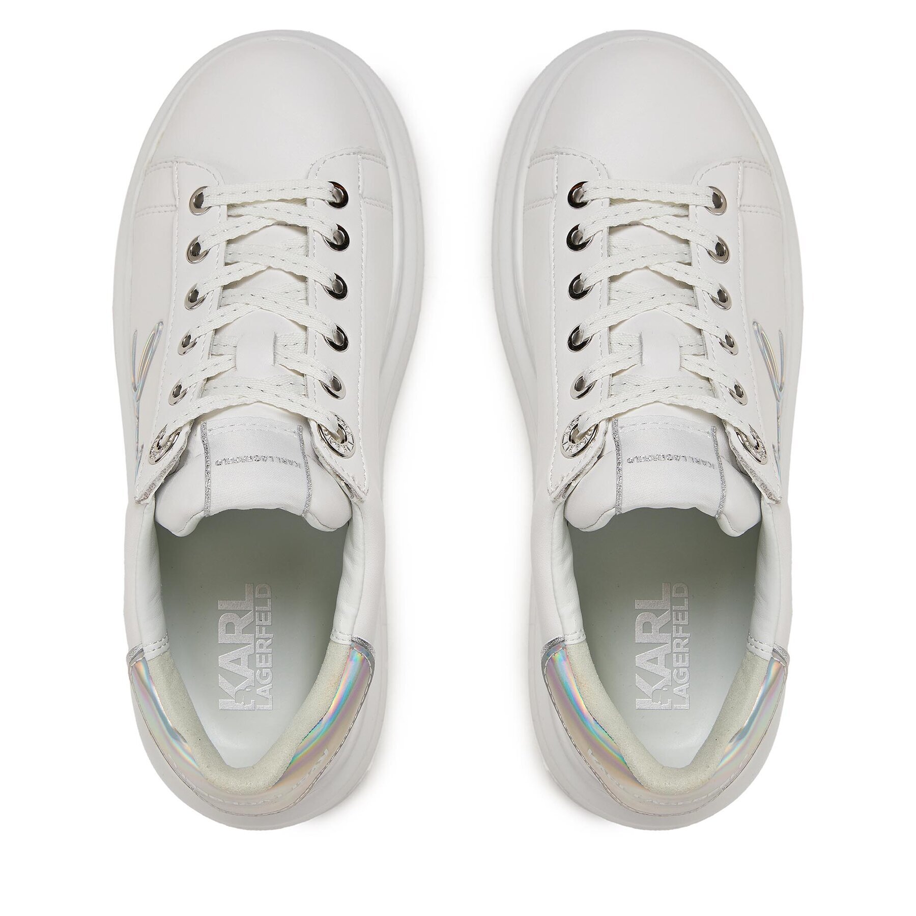 Сникърси KARL LAGERFELD KL63510A Бял