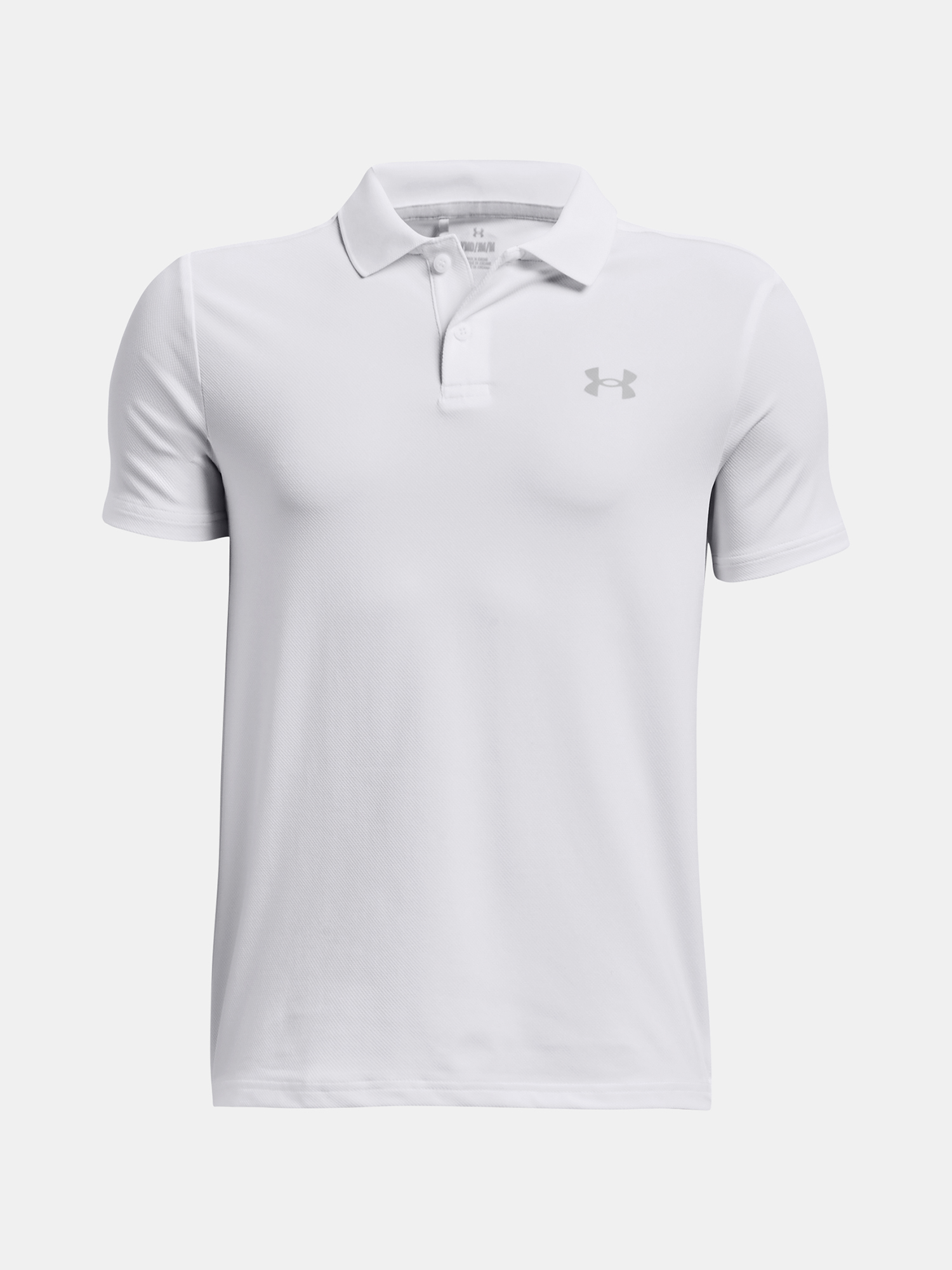 Under Armour T-Shirt UA Performance Polo-WHT - Boys