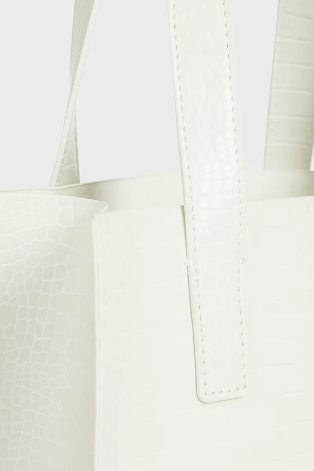 TED BAKER Чанта Reptcon Croc Effect Small Icon 253519 nude