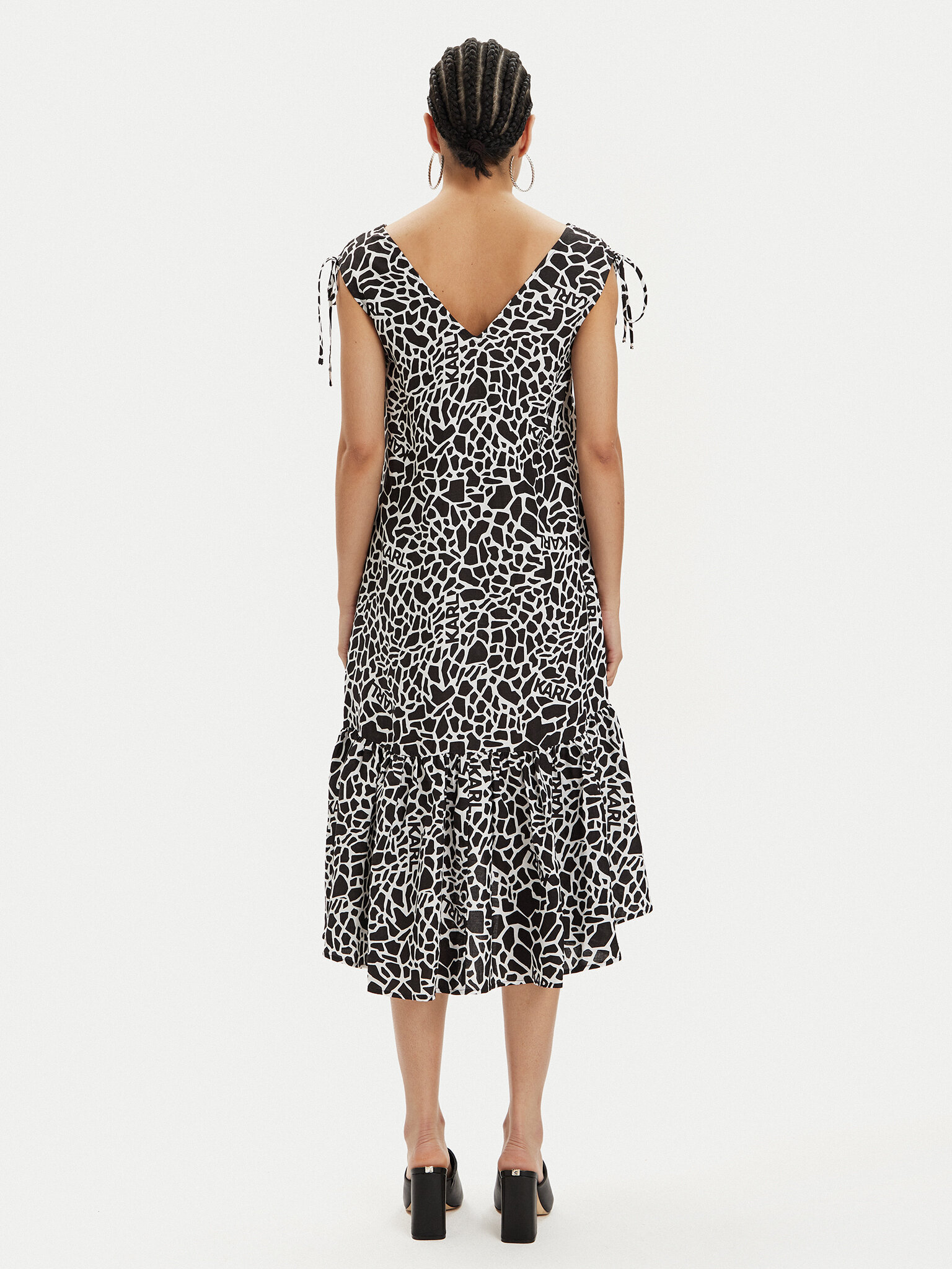 Лятна рокля KARL LAGERFELD