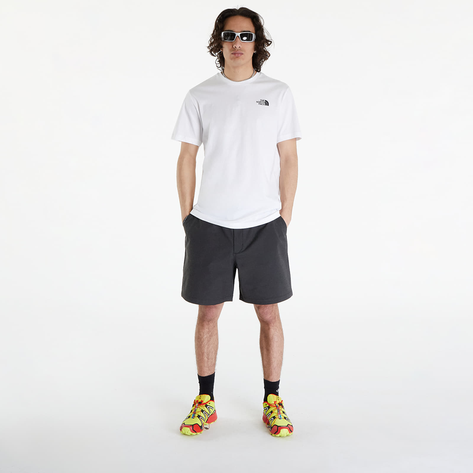 Тениска The North Face S/S Box Nse Tee TNF White M