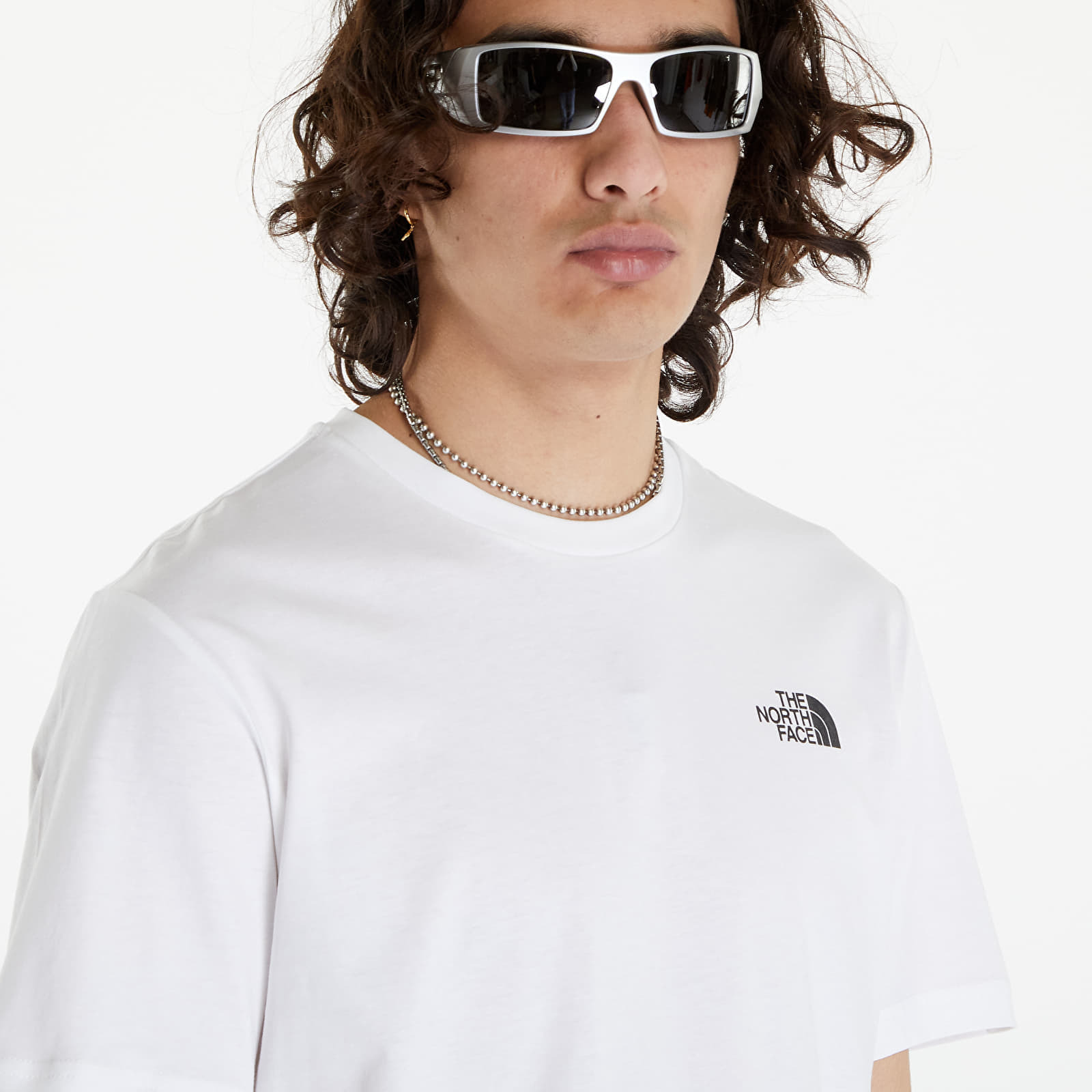 Тениска The North Face S/S Box Nse Tee TNF White M