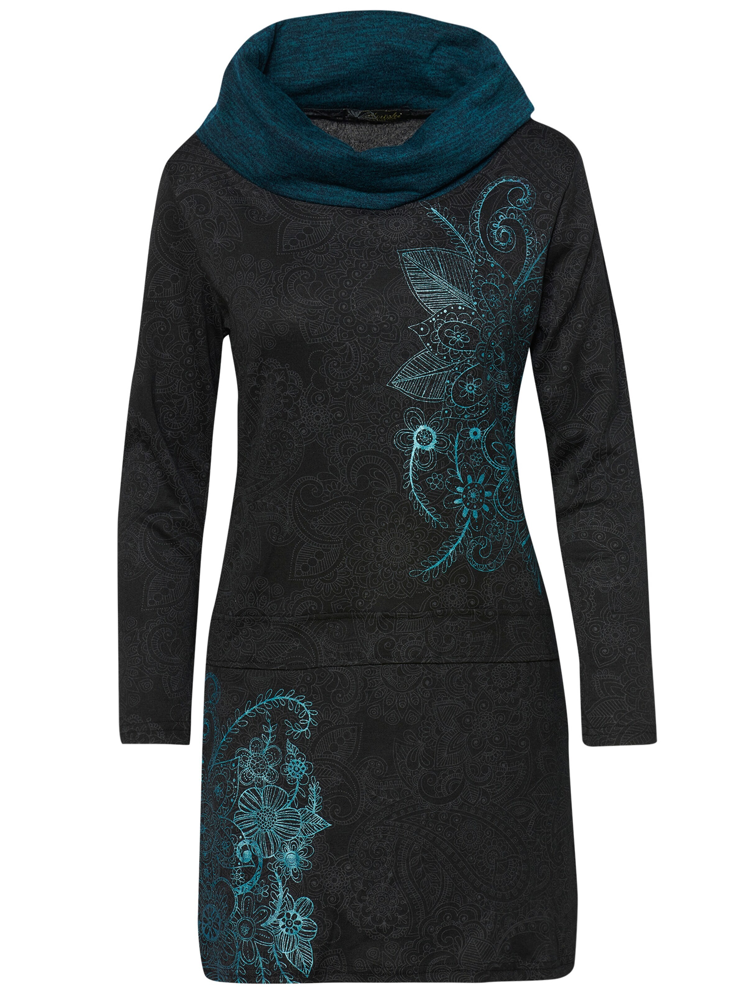 KOROSHI Рокля синьо / сиво