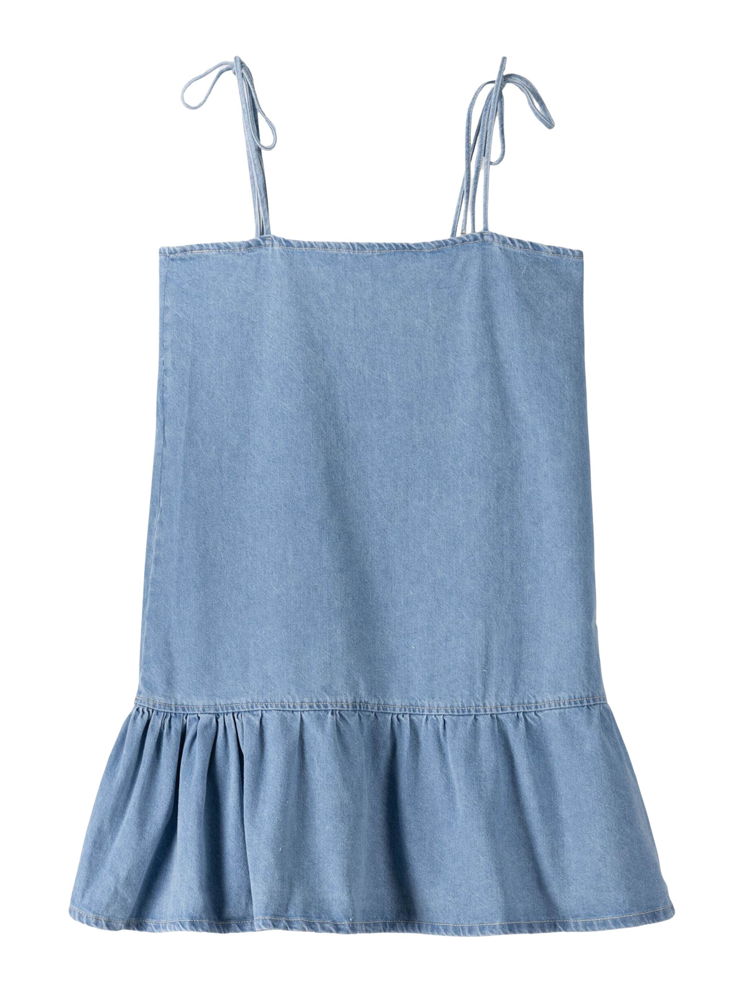 Bershka Рокля син деним