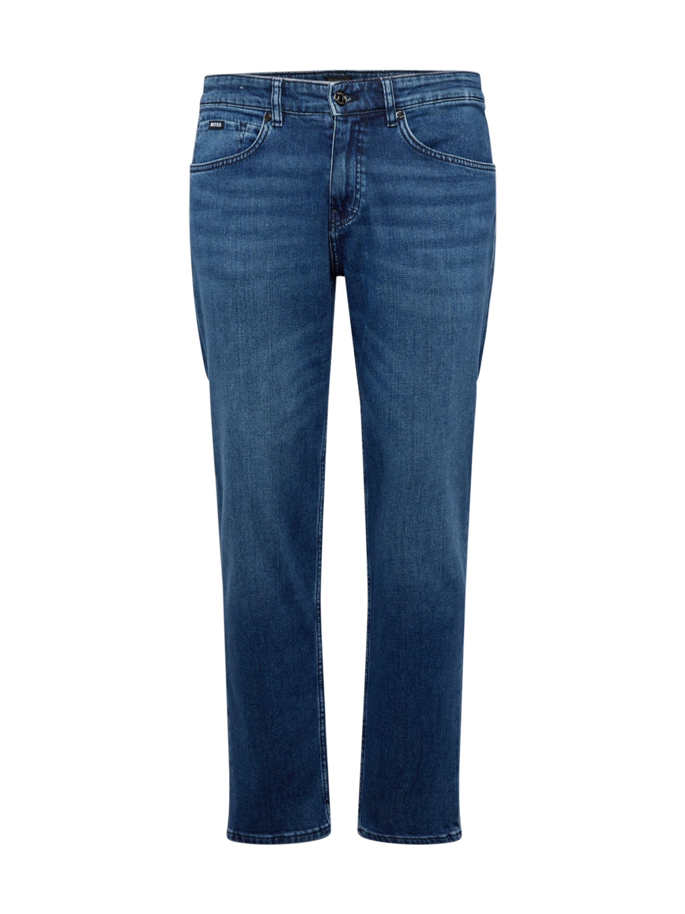 BOSS Дънки 'Maine' нейви синьо