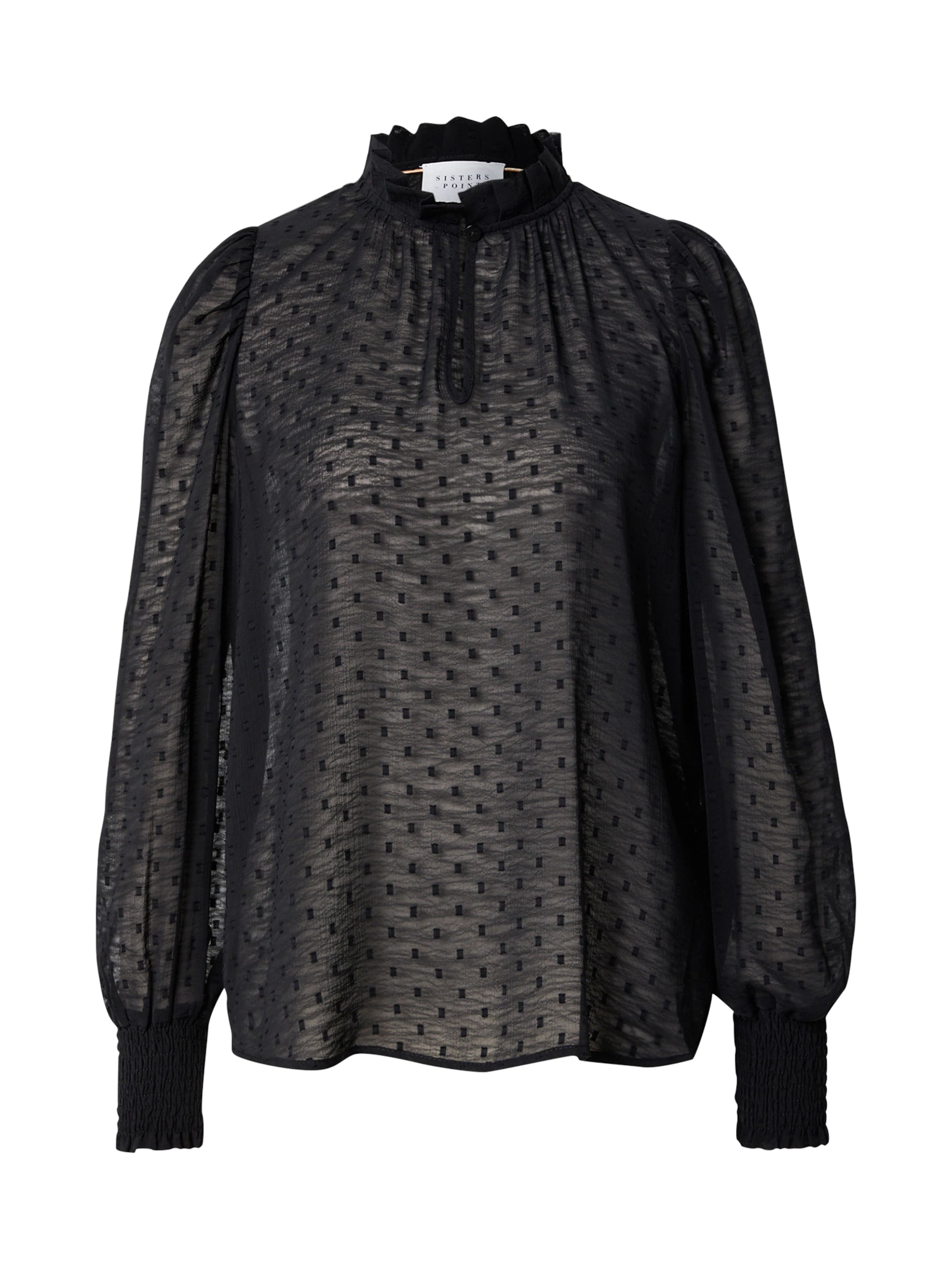 SISTERS POINT Блуза 'ESAR' черно