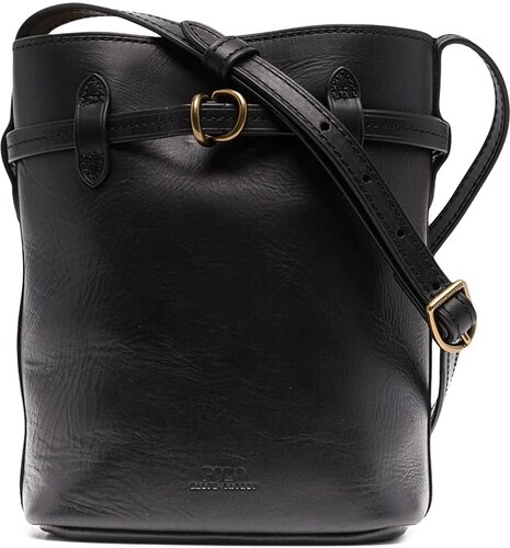 leather mini bellport bucket bag