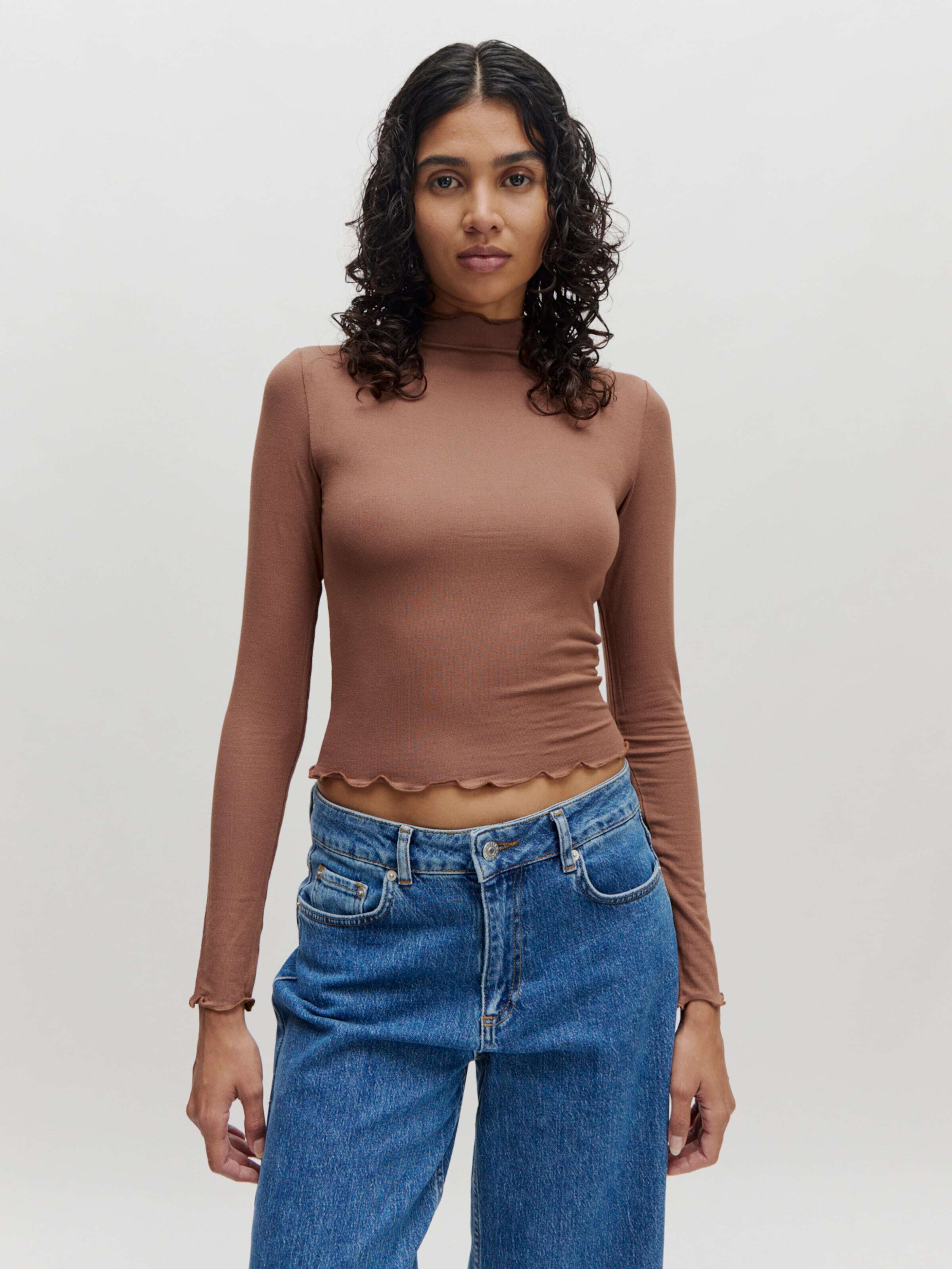 EDITED Тениска 'Daniela' кафяво