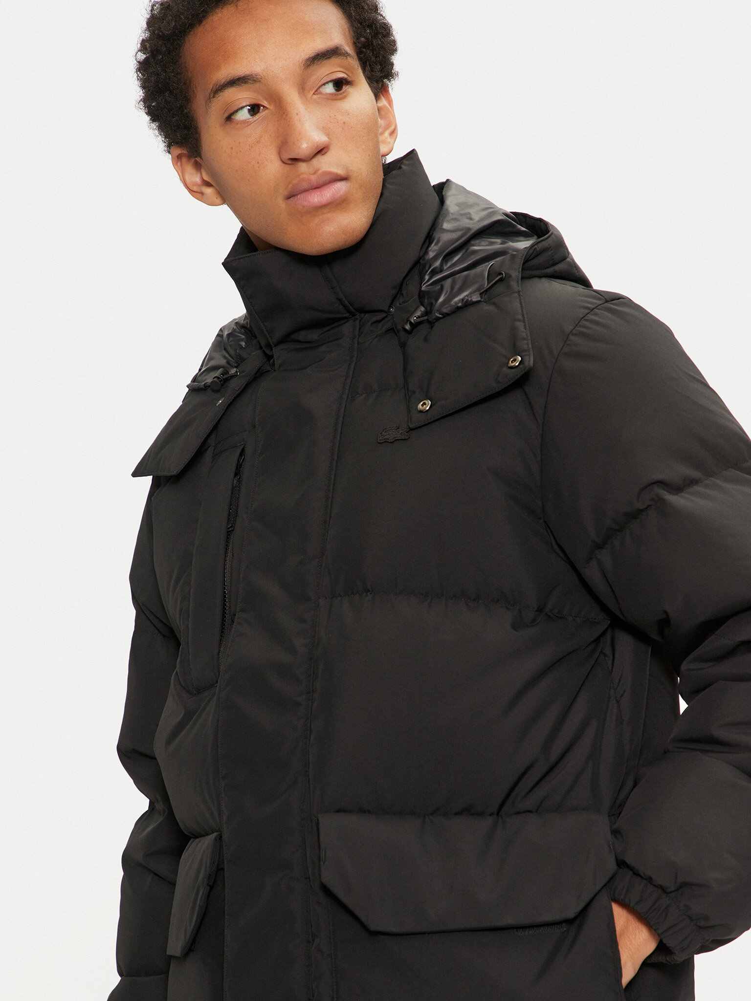 Пухено яке Lacoste