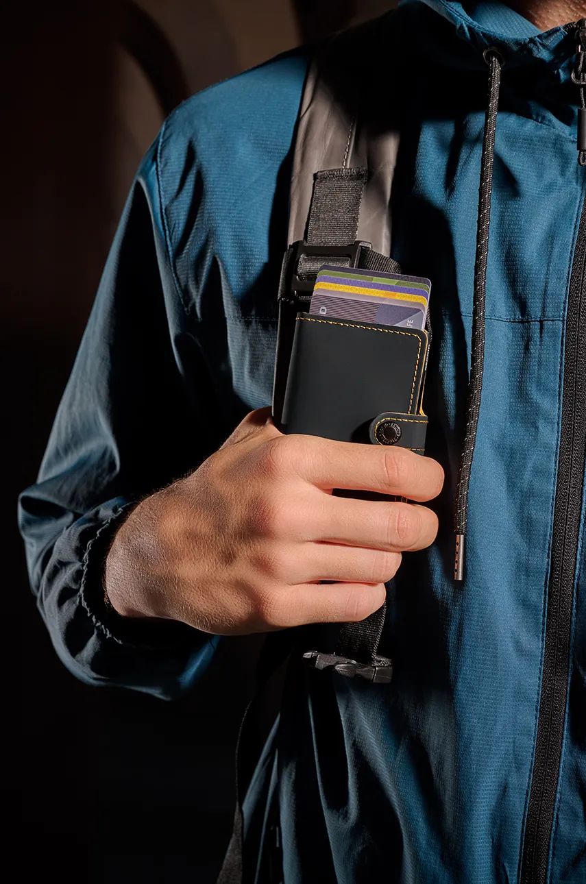 Кожен портфейл Secrid