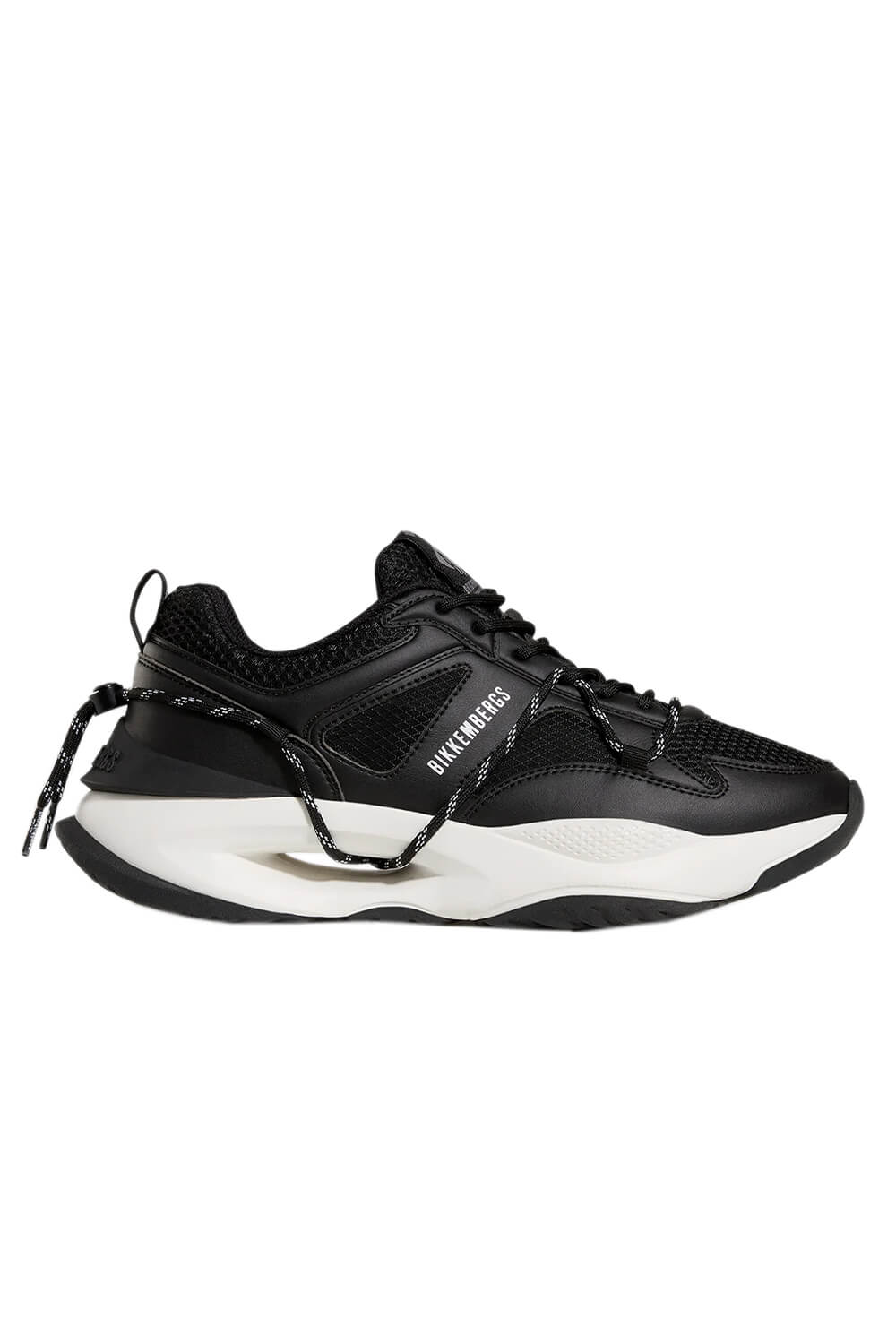 BIKKEMBERGS Sneakers Sneak Hole M 25116CP microfiber laether black