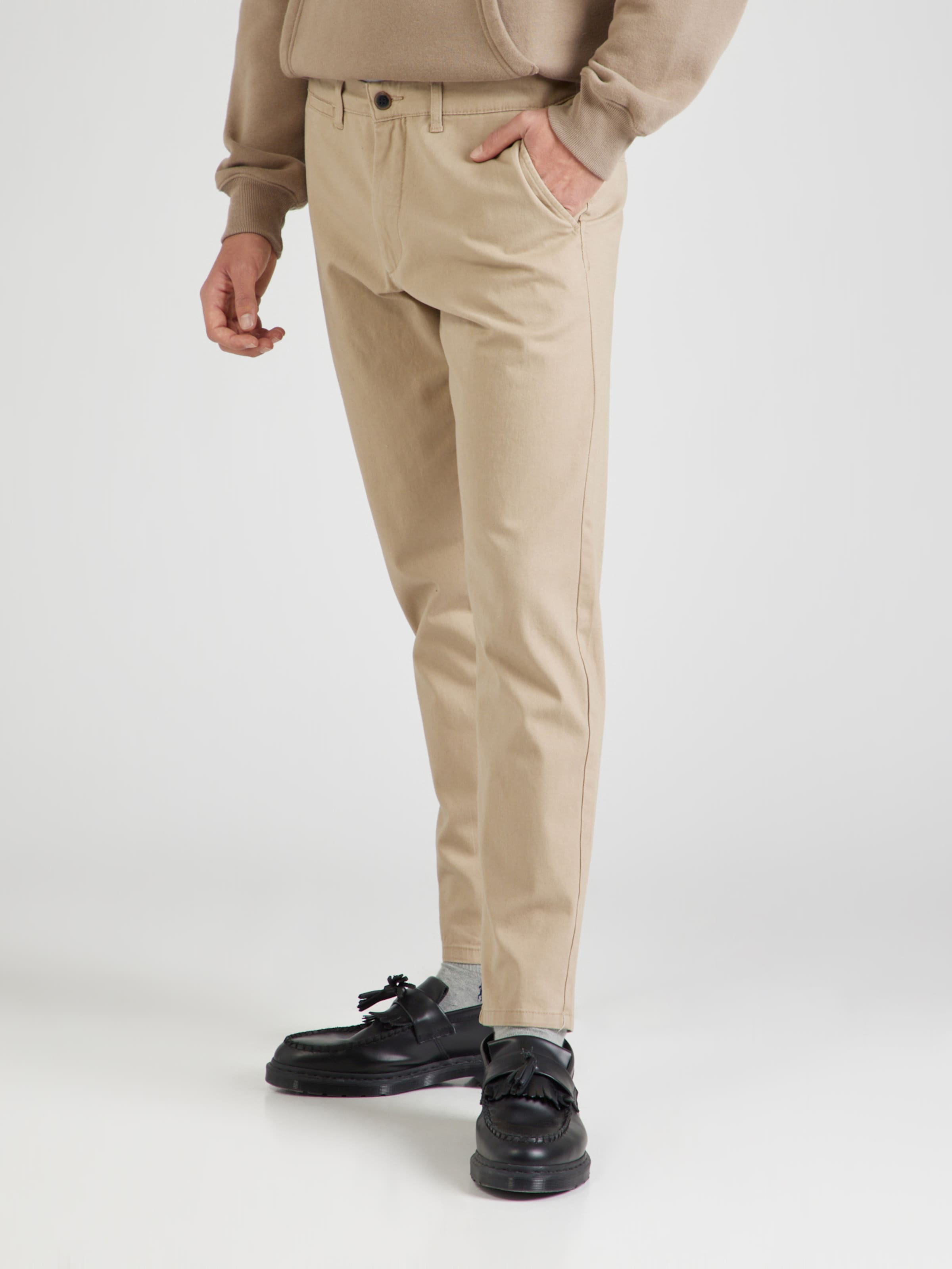 JJ Rebel Панталон Chino 'JREBMICHAEL' тъмнобежово