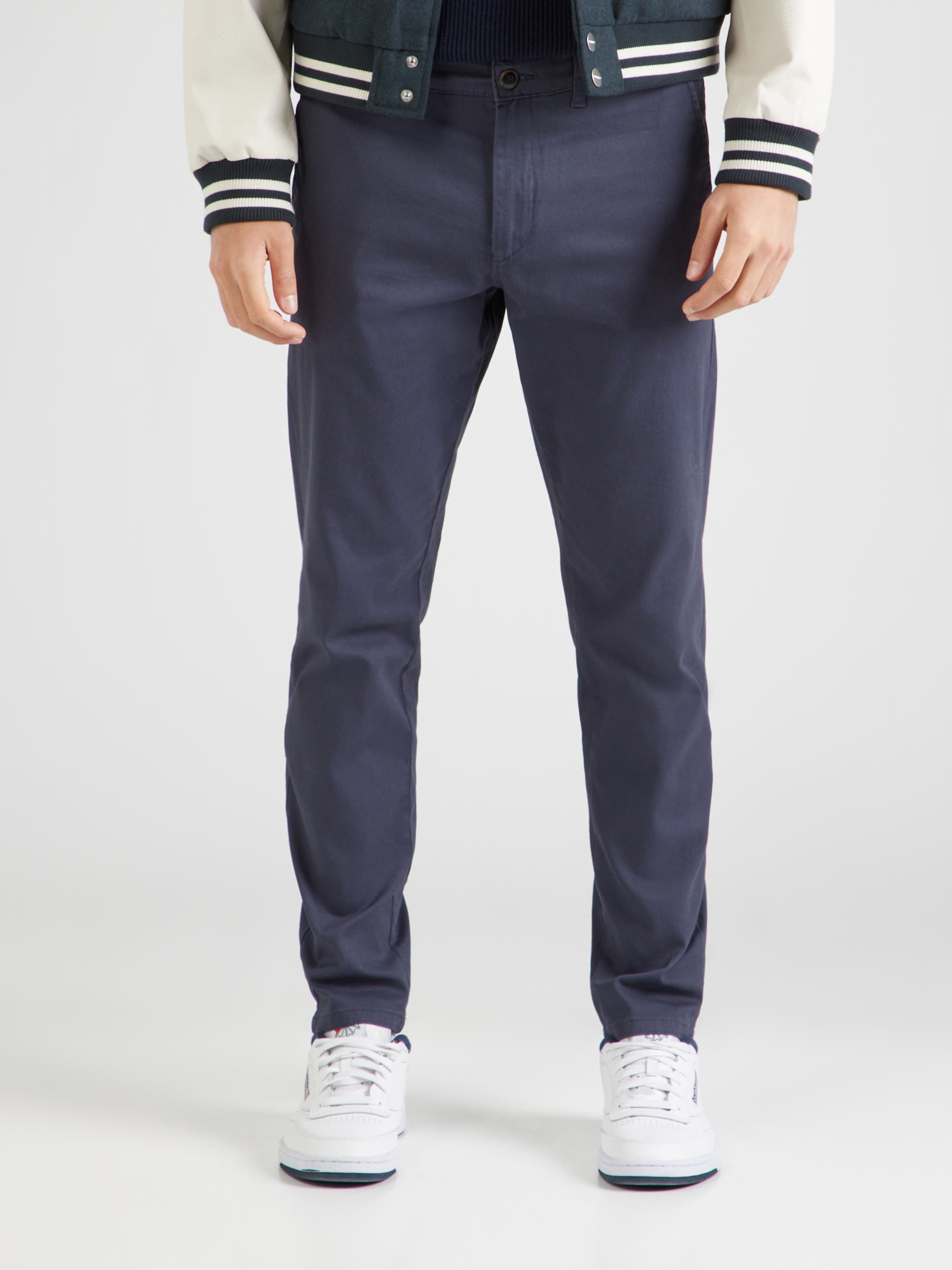 JJ Rebel Панталон Chino 'JREBMICHAEL' нейви синьо