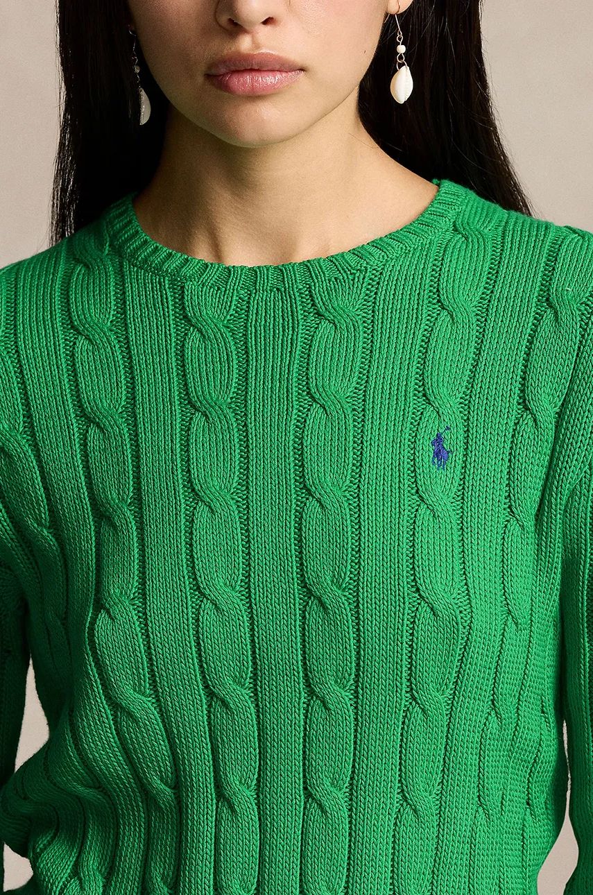 Памучен пуловер Polo Ralph Lauren Glamibg 