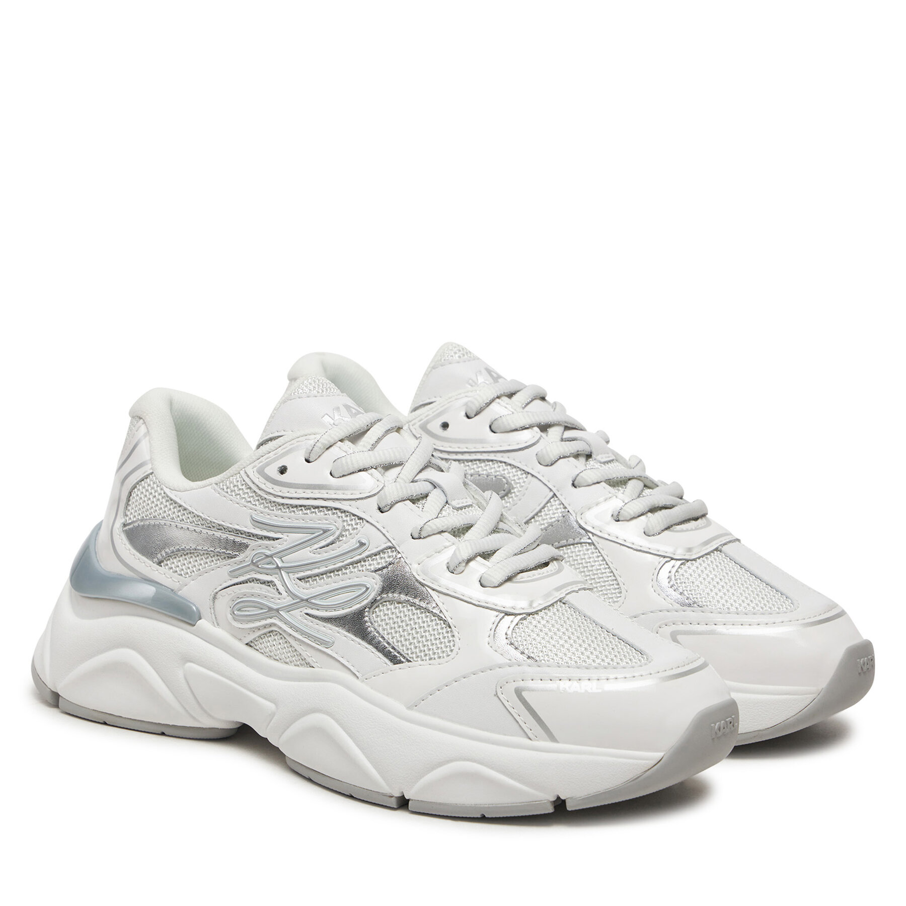 Сникърси KARL LAGERFELD Komet KL65625 Бял