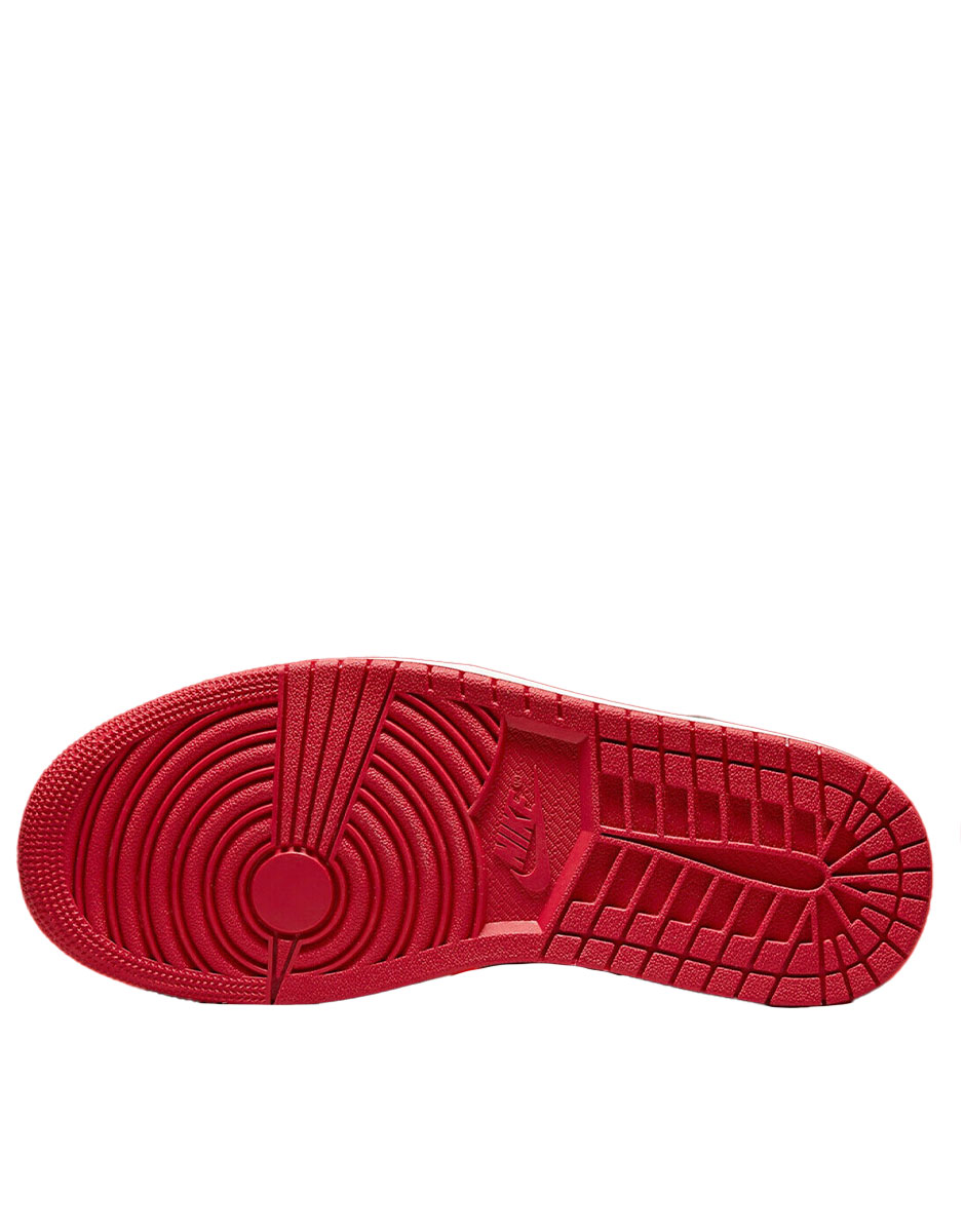 NIKE Air Jordan 1 Low Shoes Black/Red