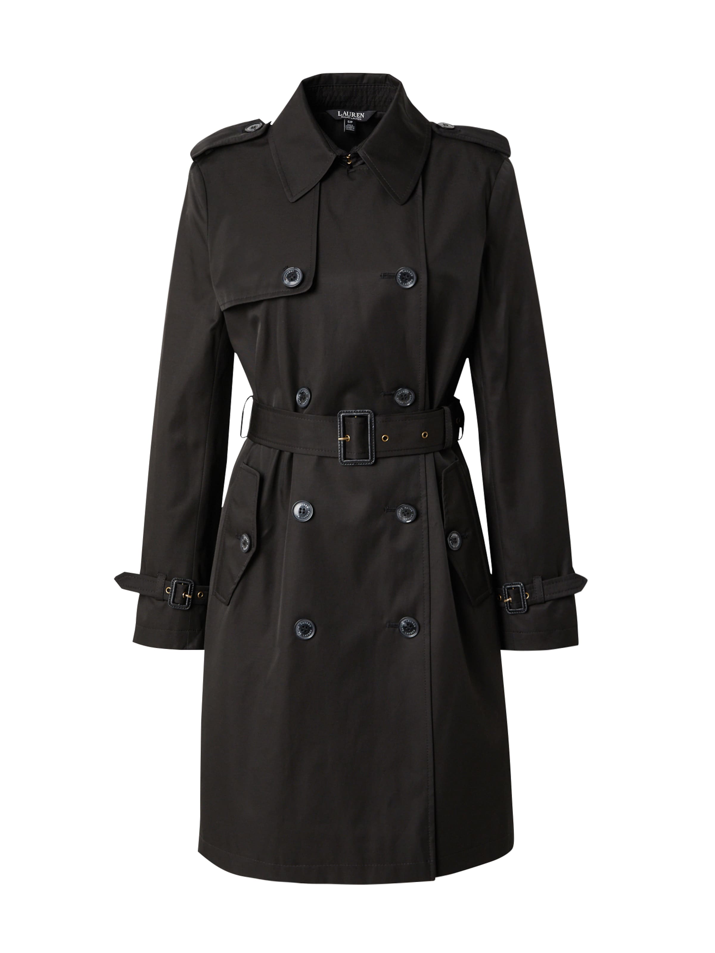 Lauren Ralph Lauren Преходно палто черно