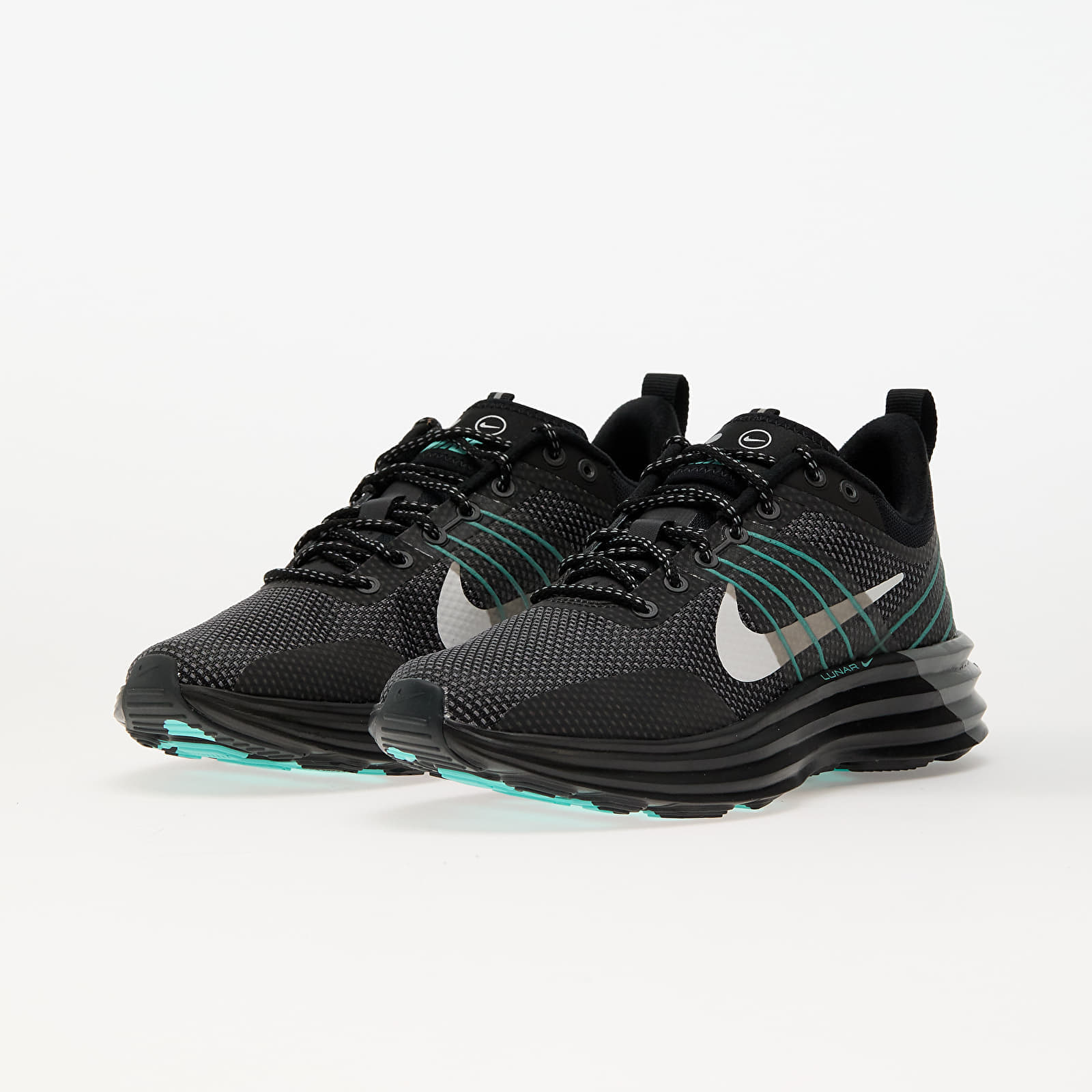 Nike Lunar Roam Prm Black/ Photon Dust-Cool Grey-Aurora Green
