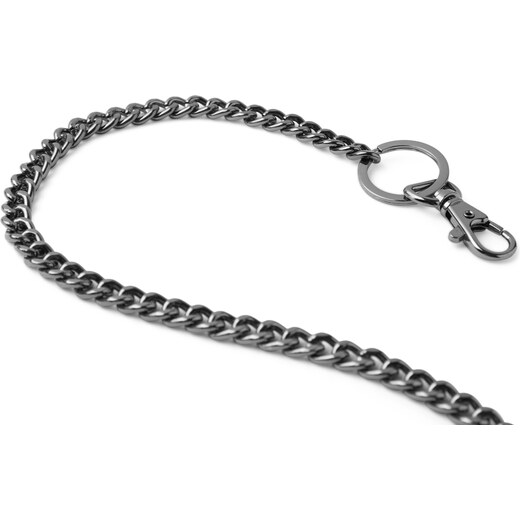 Gunmetal Wallet Chain - for Men - Collin Rowe