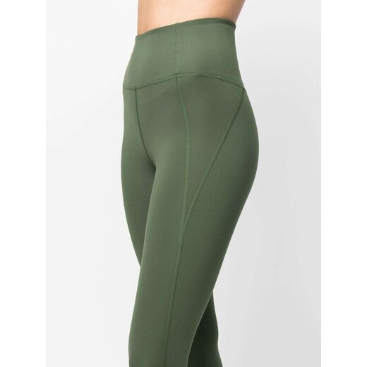 Girlfriend Collective Compressive high-rise 7/8 leggings - Green