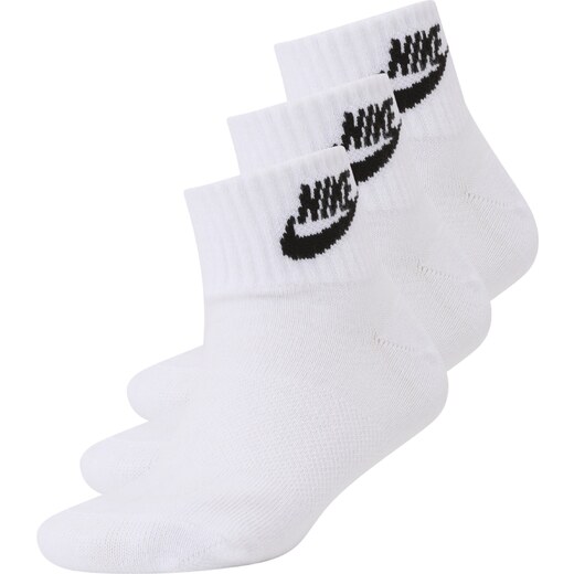 Nike Sportswear Дамски чорапи тип терлици черно / бяло - GLAMI.bg