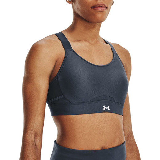 Bra Under Armour Seamless Sport-BH Damen Grau F044