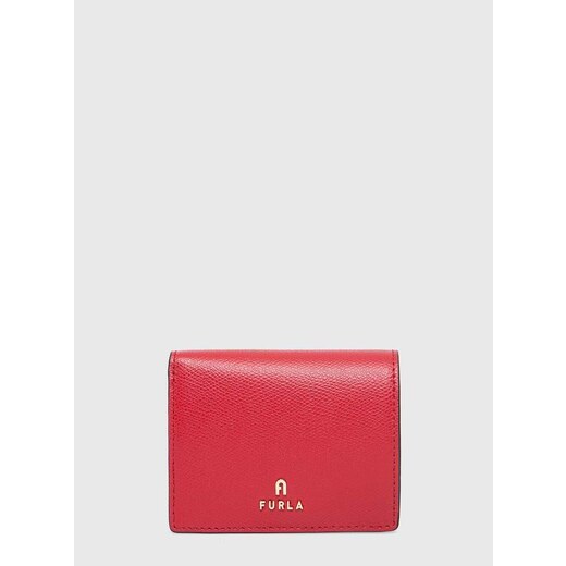 Кожен портфейл Furla дамски в червено - GLAMI.bg
