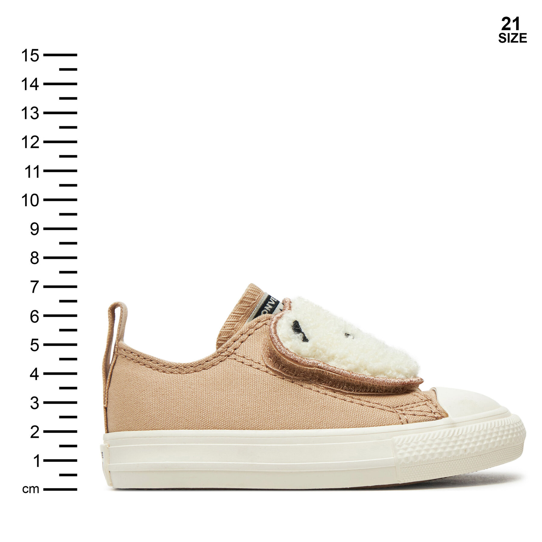 Кецове Converse Chuck Taylor All Star One Strap Ox A10040C Бежов