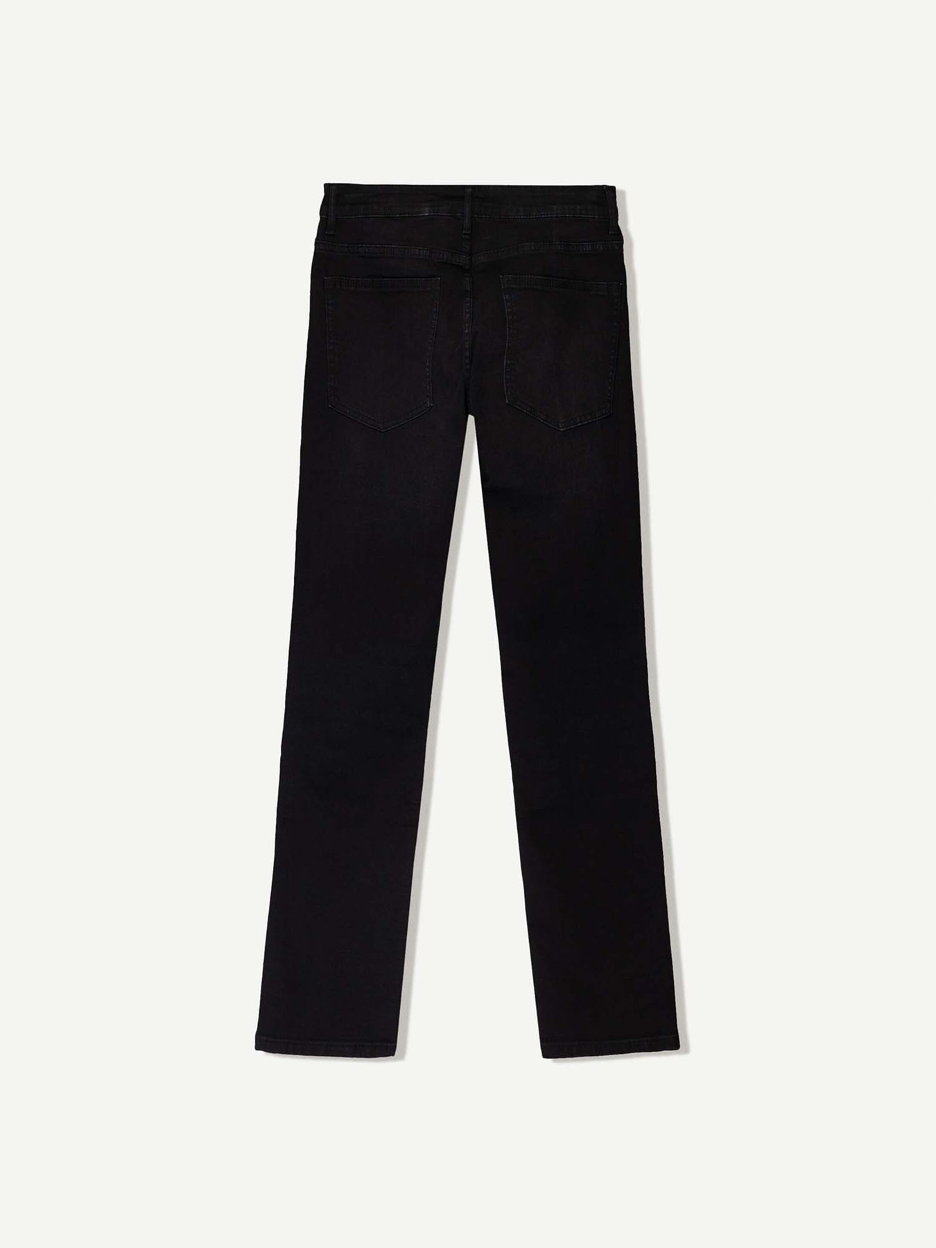 Bershka Дънки черен деним