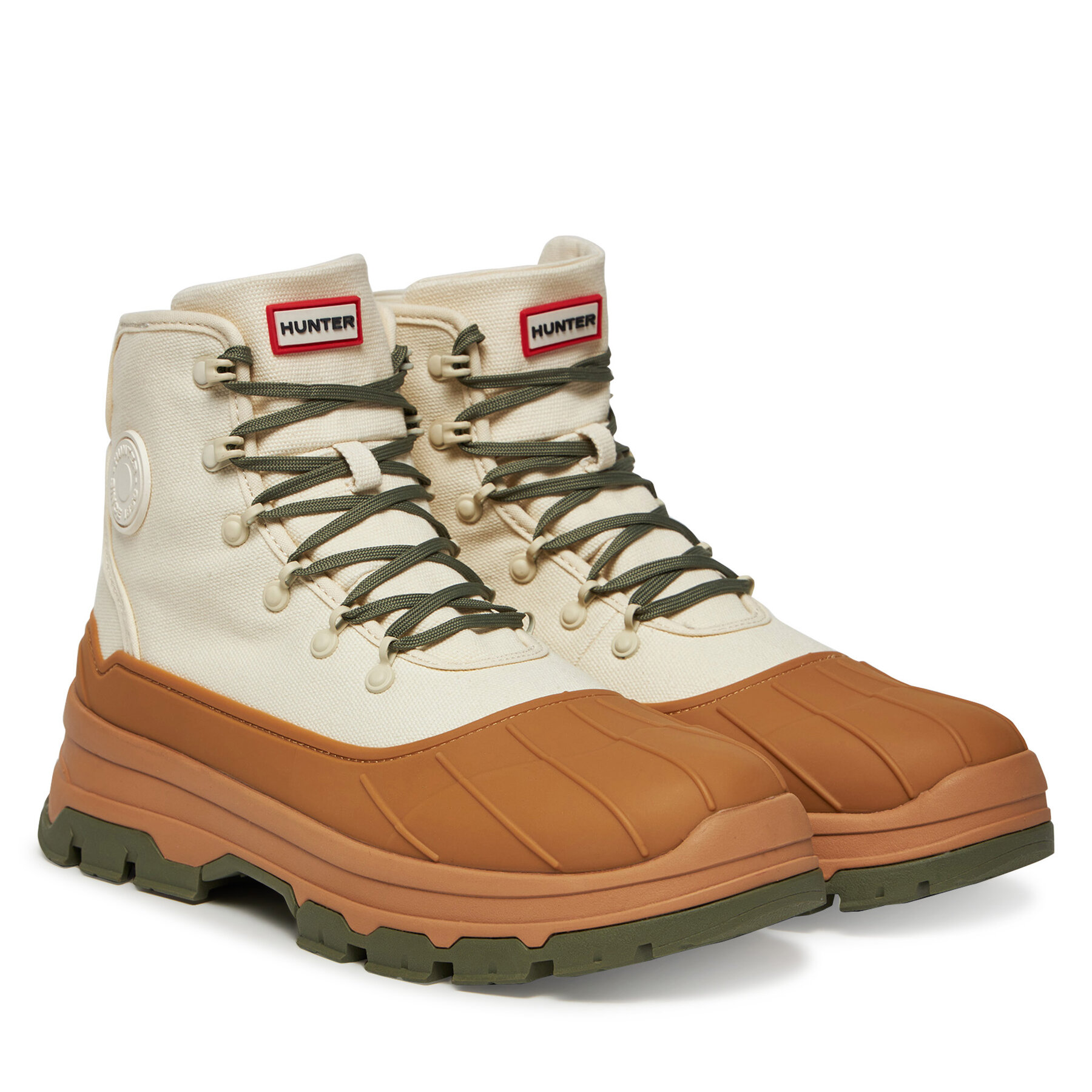 Туристически oбувки Hunter HFRM0053251 Екрю