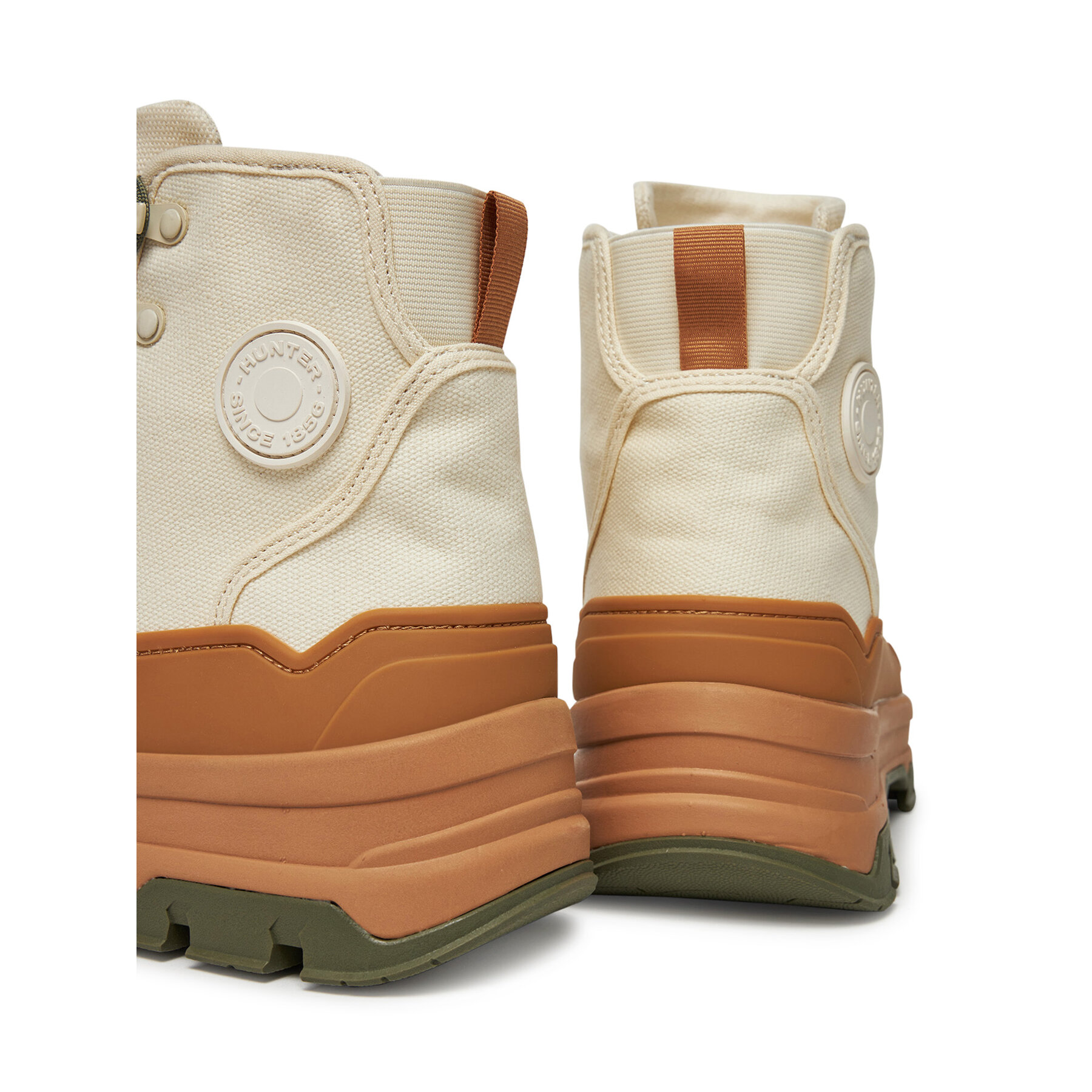 Туристически oбувки Hunter HFRM0053251 Екрю