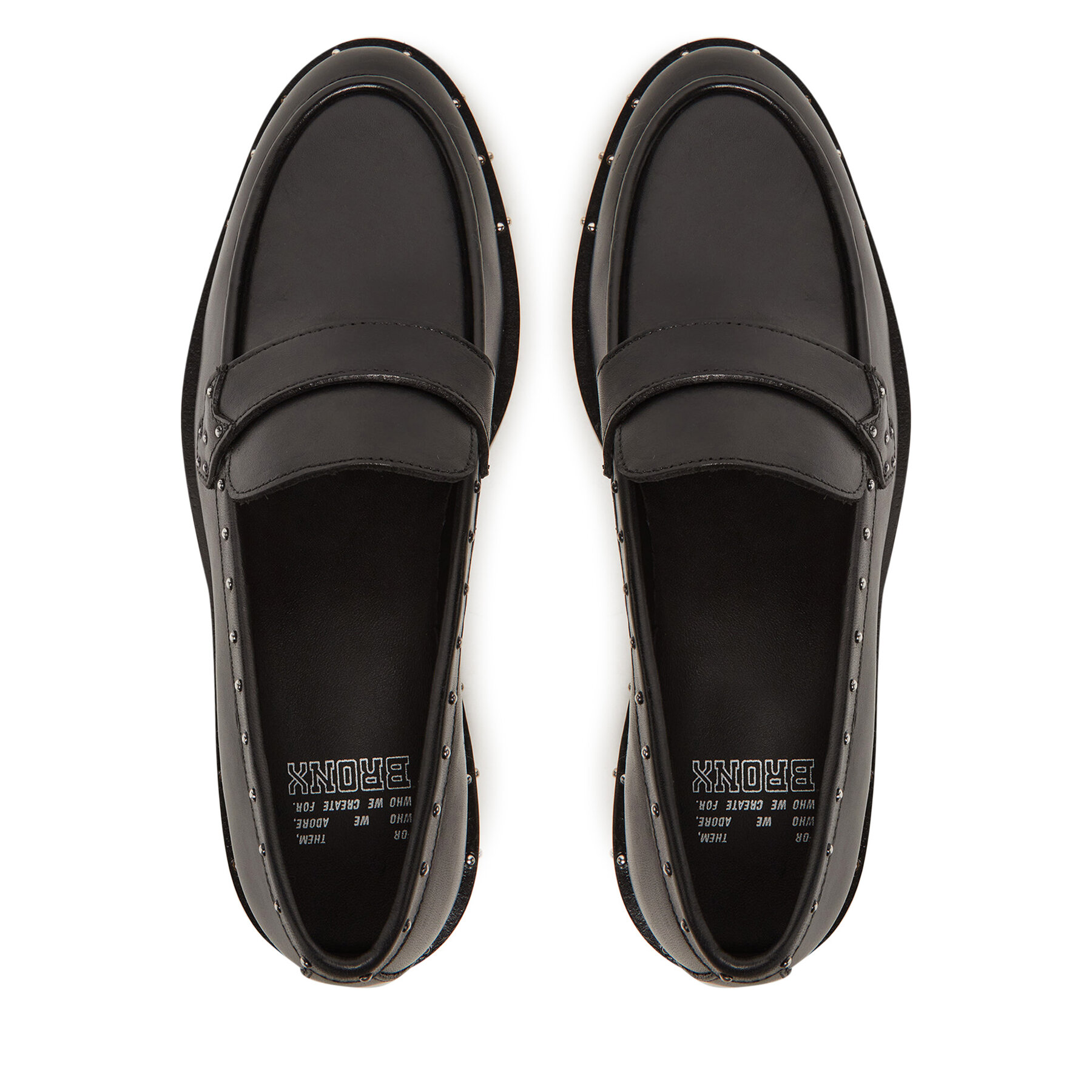 Мокасини Bronx Next-Wagon 66489-G Черен