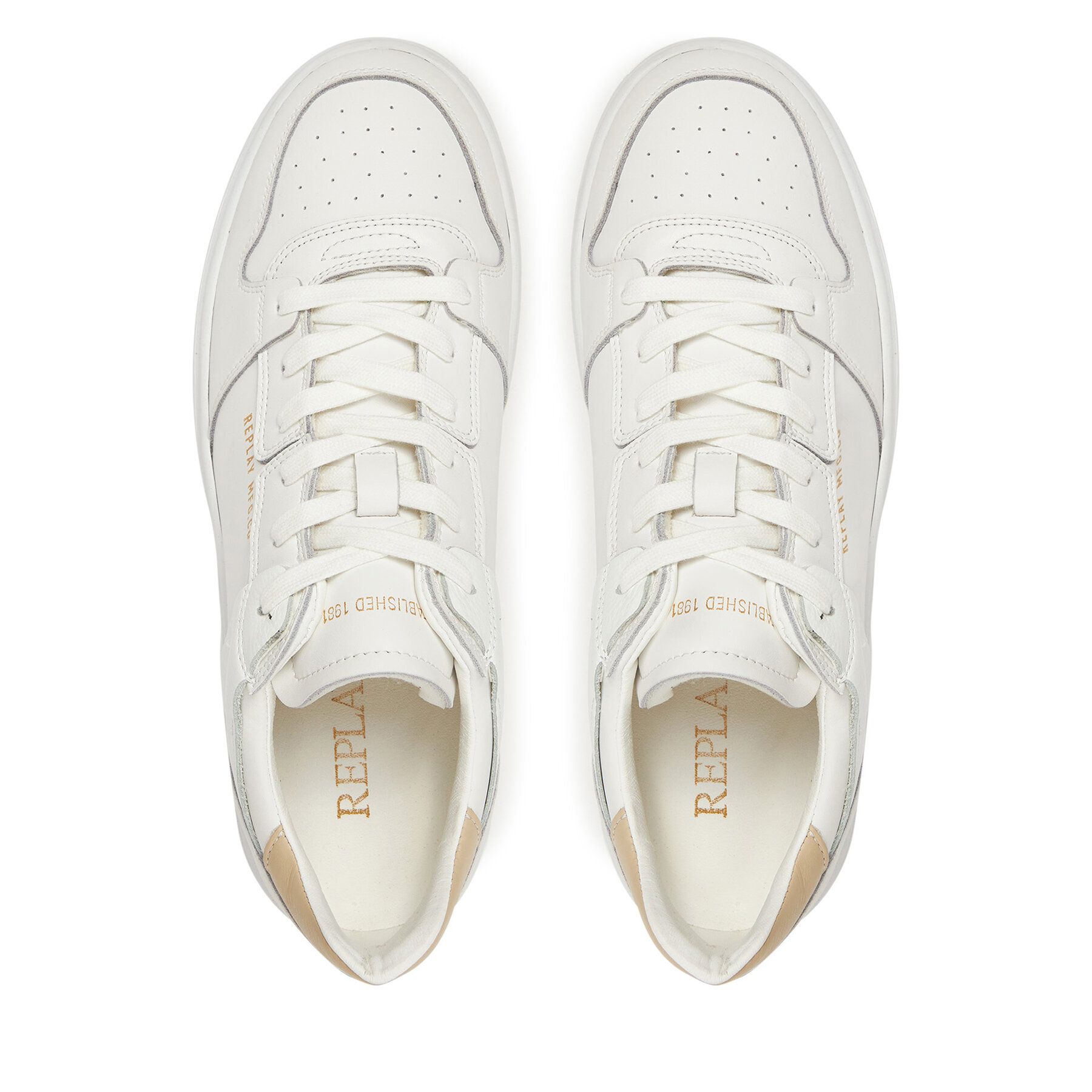 Сникърси REPLAY GMZ6S.000.C0002L Бял