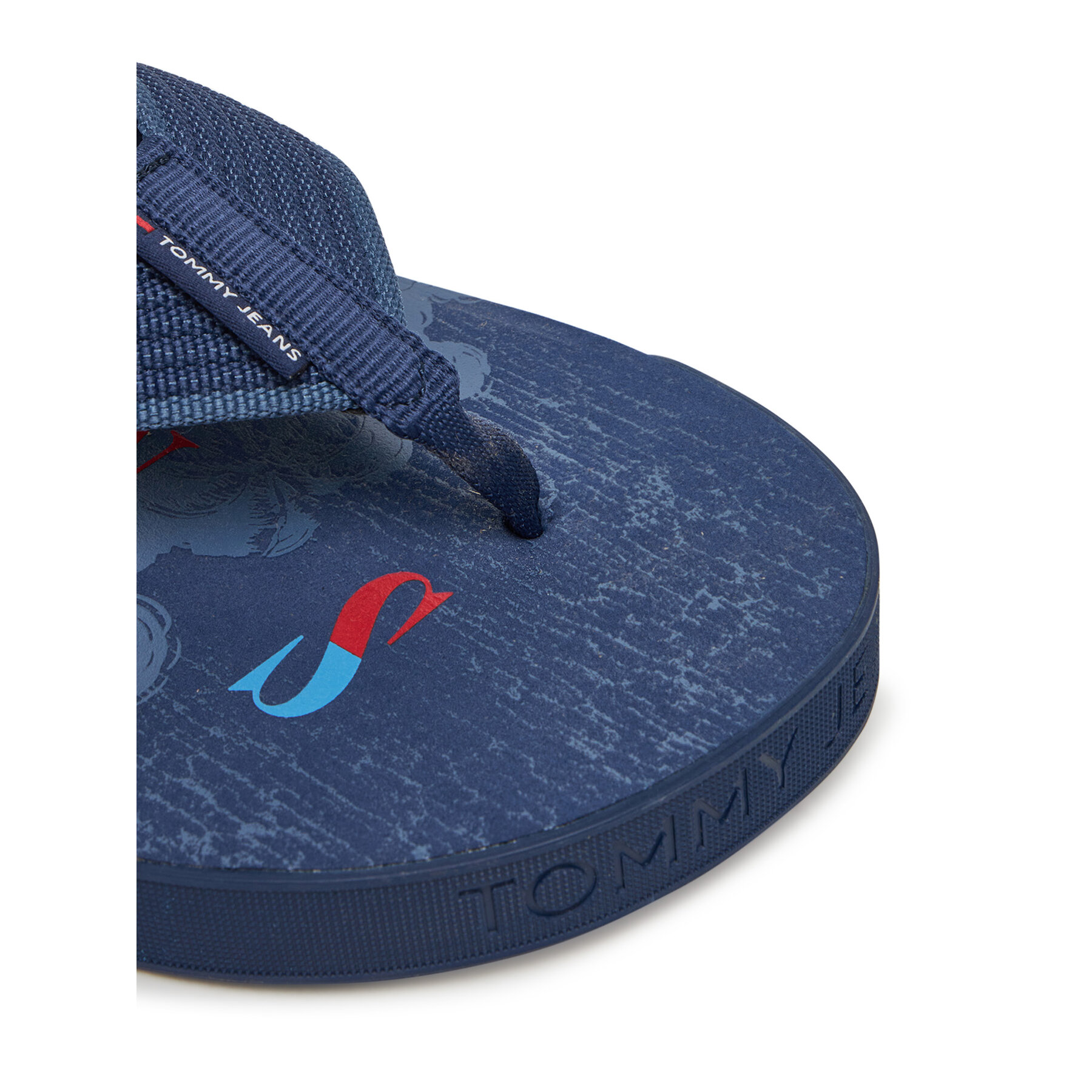 Джапанки Tommy Jeans Tjm Elevated Beach Sandal EM0EM01561 Син