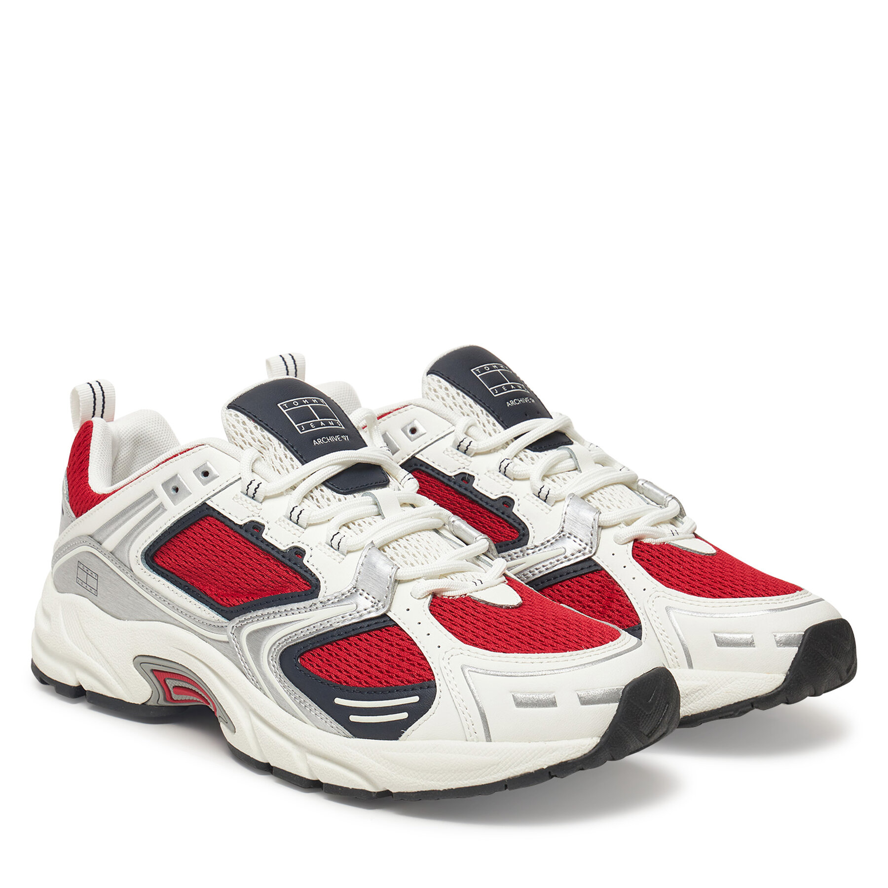 Сникърси Tommy Jeans Archive`97 OG EM0EM01595 Бял