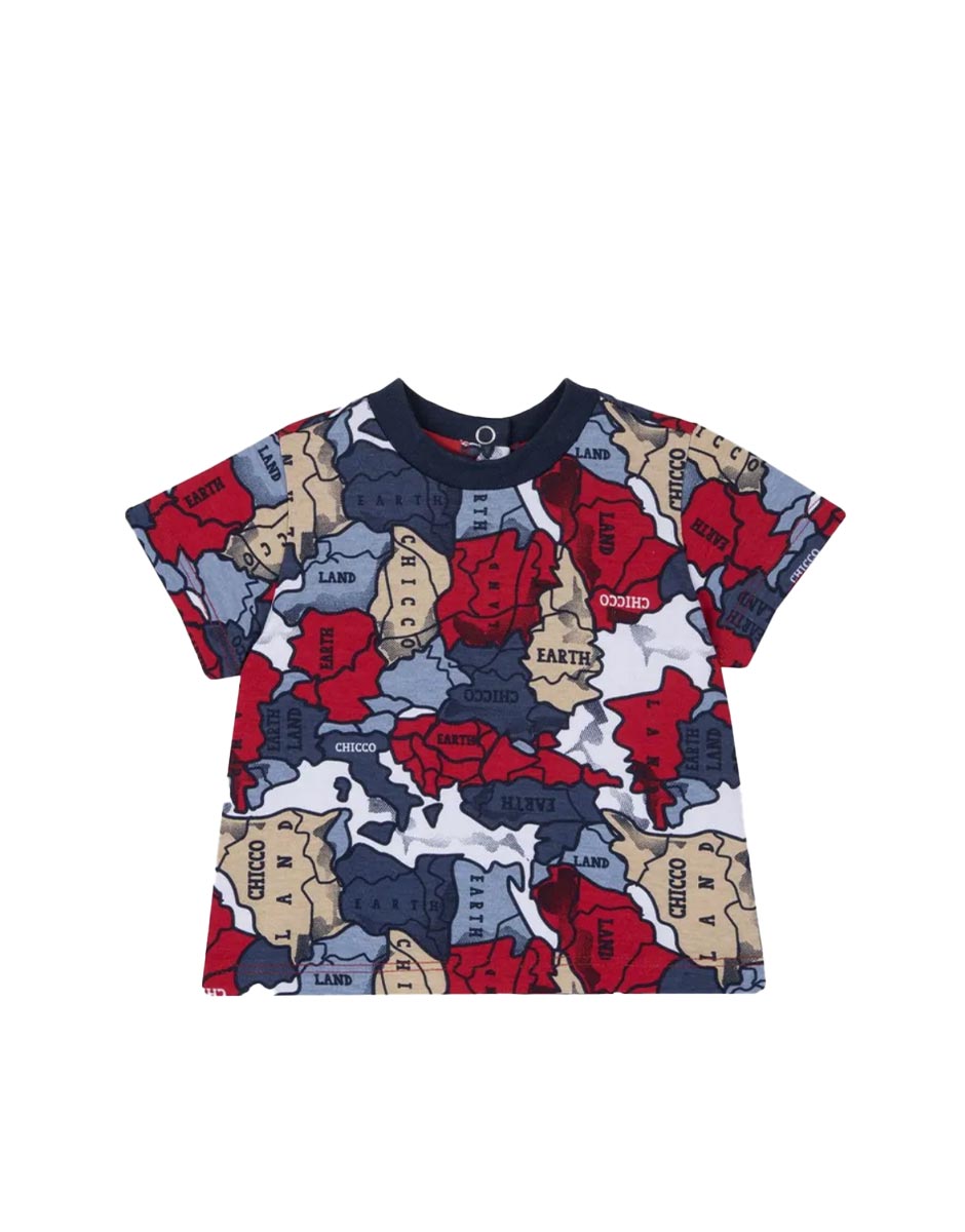 CHICCO Boys Tee Red Printed