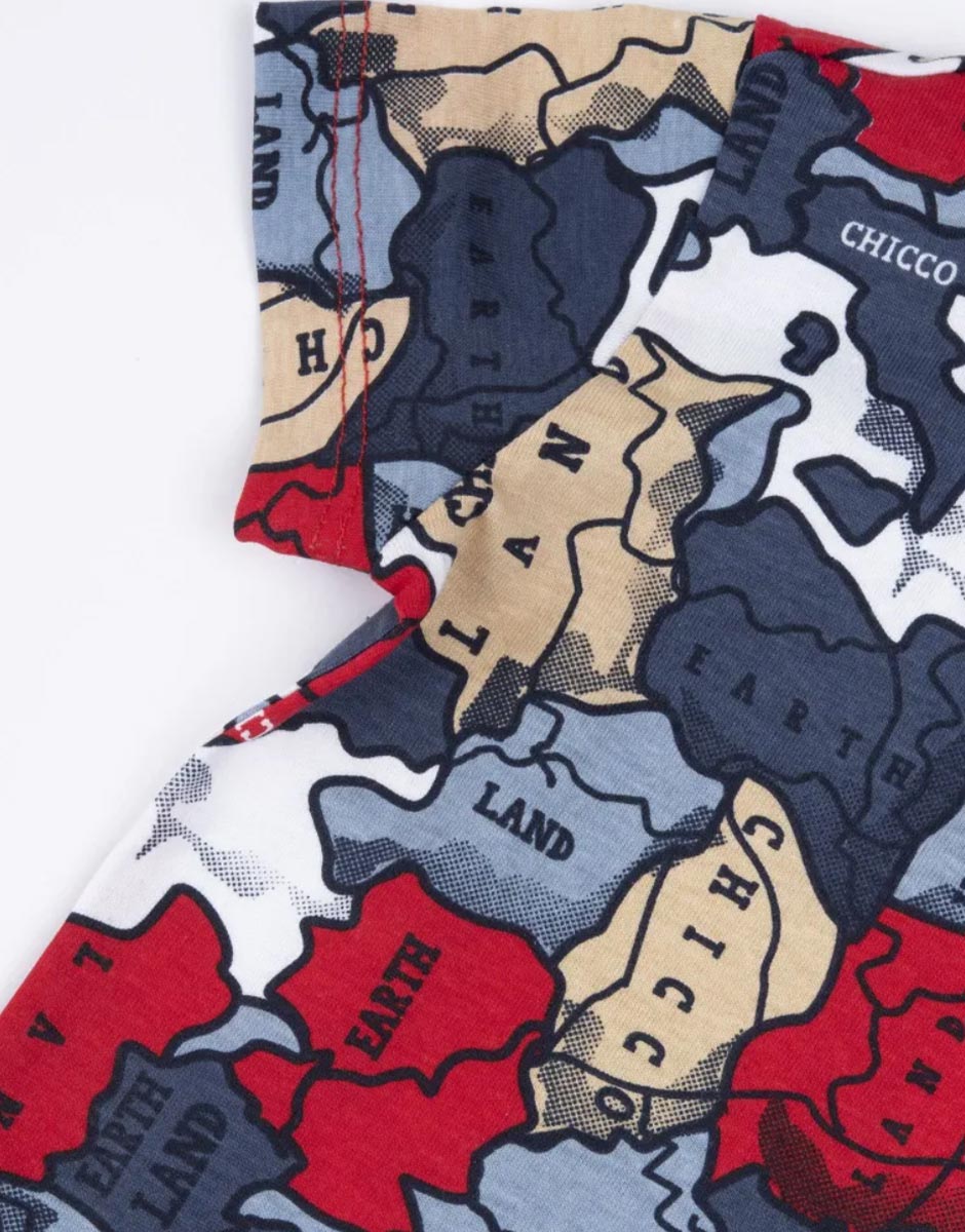 CHICCO Boys Tee Red Printed