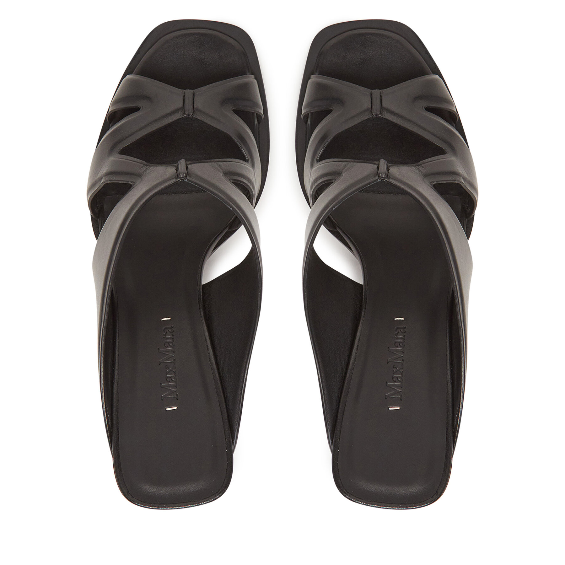 Чехли Max Mara Doublewedge 2514521112600 Черен