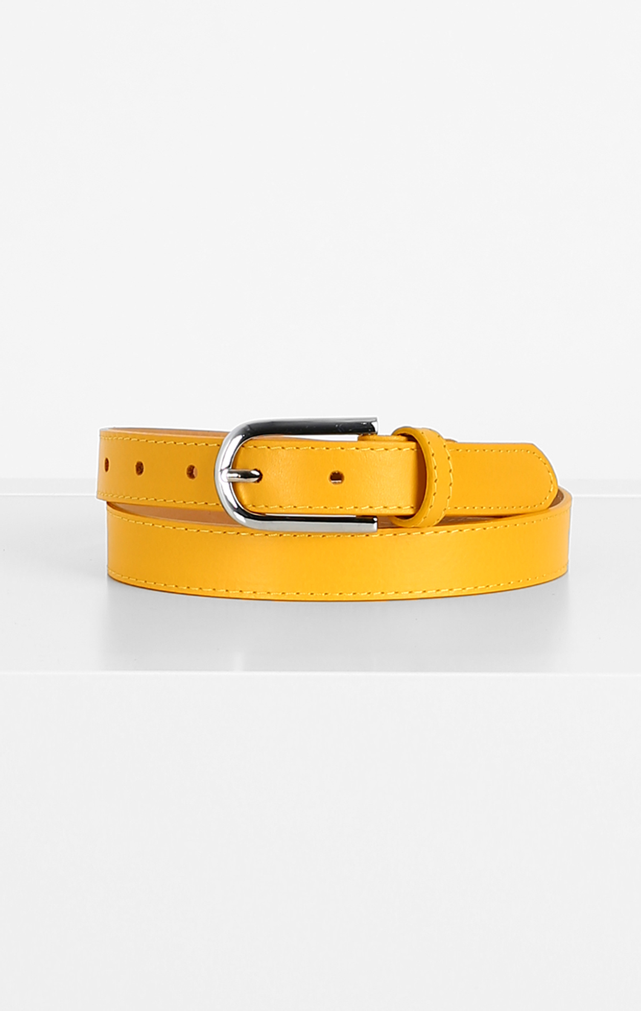 Daphne Колан от естествена кожа в цвят Mimosa