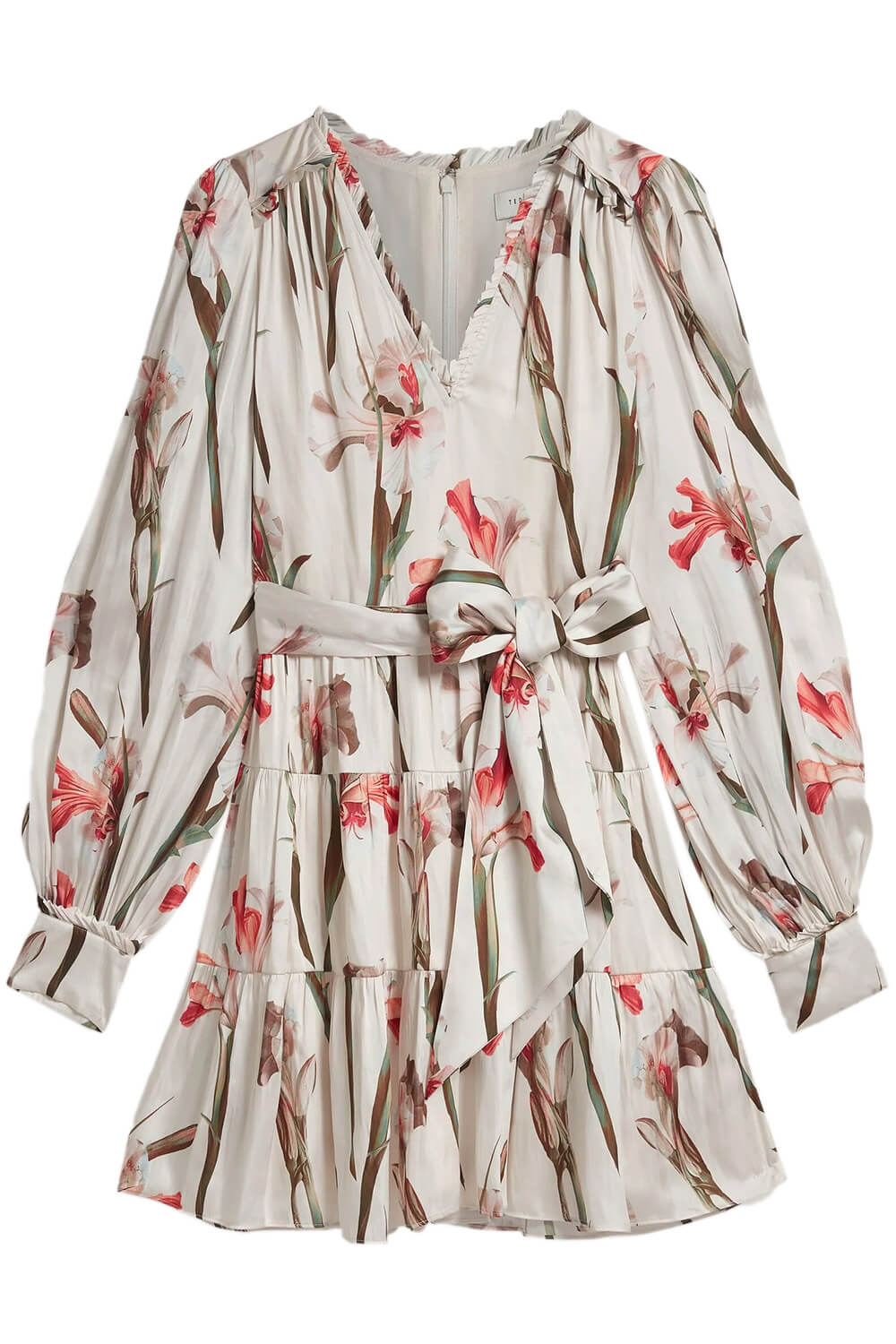 TED BAKER Рокля Cuiaba Neck Mini 279194 ivory