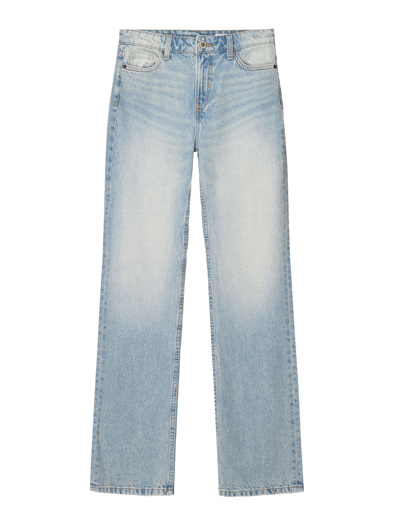 Bershka Дънки светлосиньо