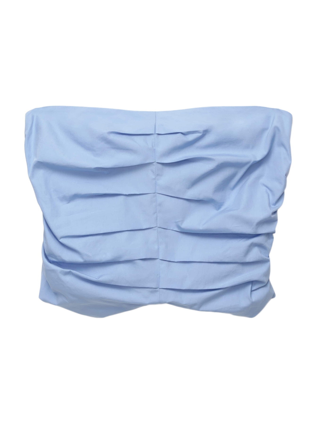 Pull&Bear Топ светлосиньо